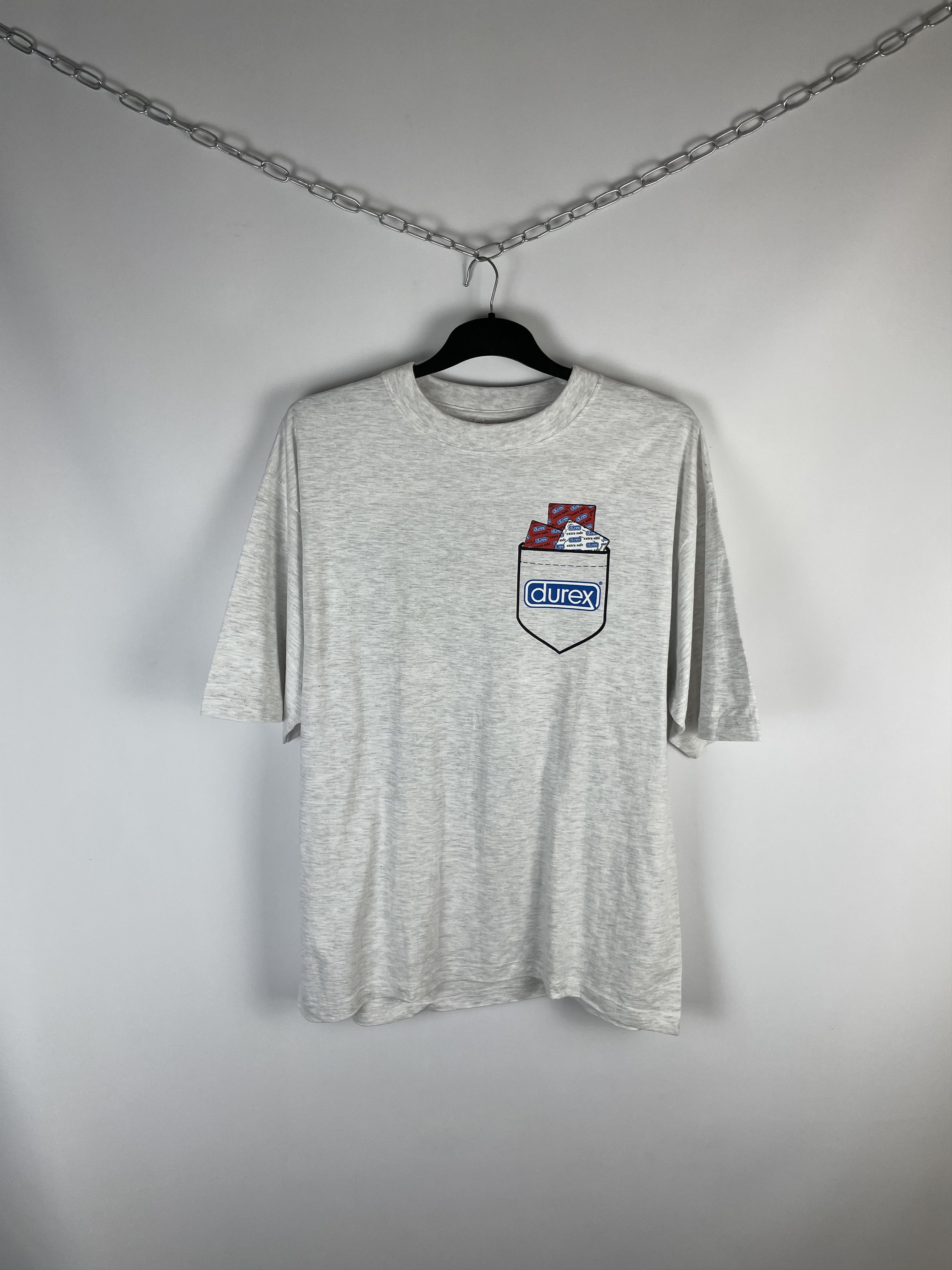 Other Durex vintage t-shirt big logo Size US XL / EU 56 / 4 - 6 Thumbnail