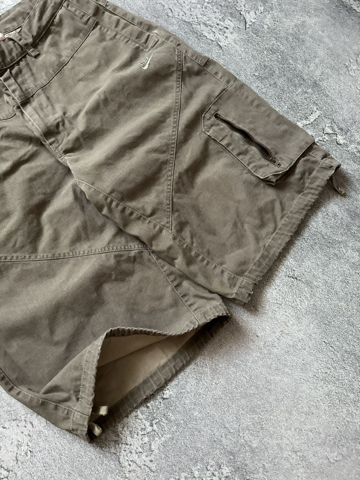 Nike × Vintage Nike XL cargo vintage shorts 🩳 swoosh Size US 36 / EU 52 - 3 Thumbnail