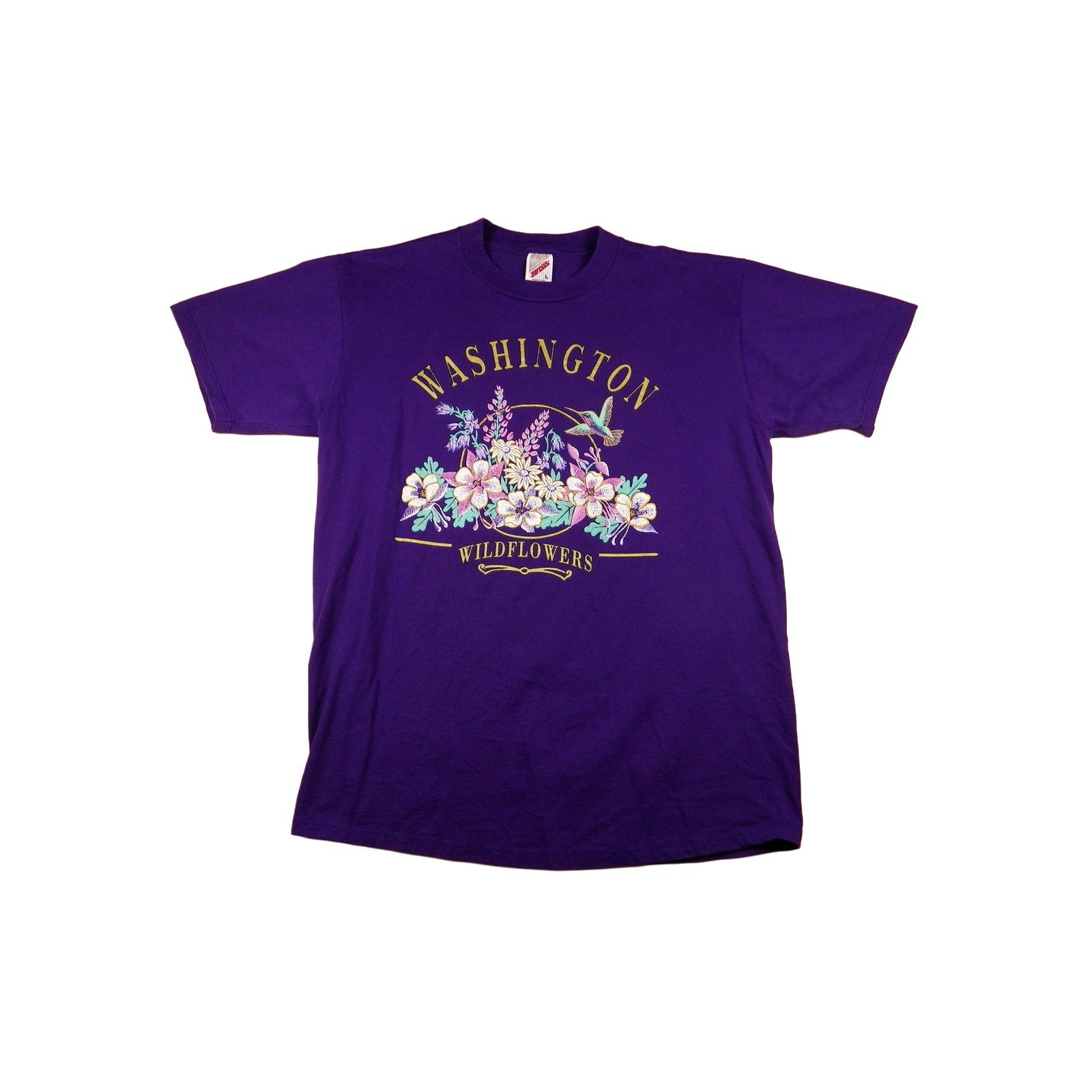 Jerzees Jerzees Washington Wildflowers Hummingbird T-Shirt L Size US L / EU 52-54 / 3 - 1 Thumbnail