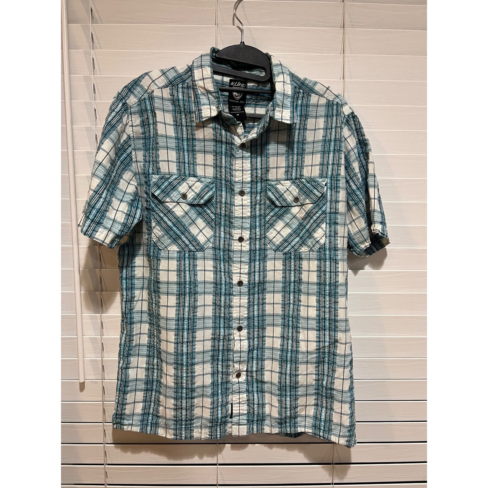 Kuhl Kuhl Short Sleeve Button Up Shirt - Size M Size US M / EU 48-50 / 2 - 1 Thumbnail