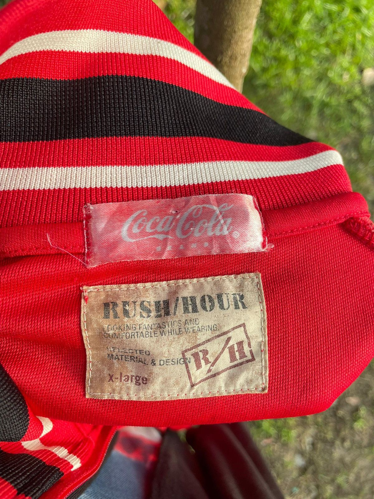 Coca Cola Vintage Coca-Cola x Rush/Hour Japanese Track Jacket Size US M / EU 48-50 / 2 - 3 Thumbnail