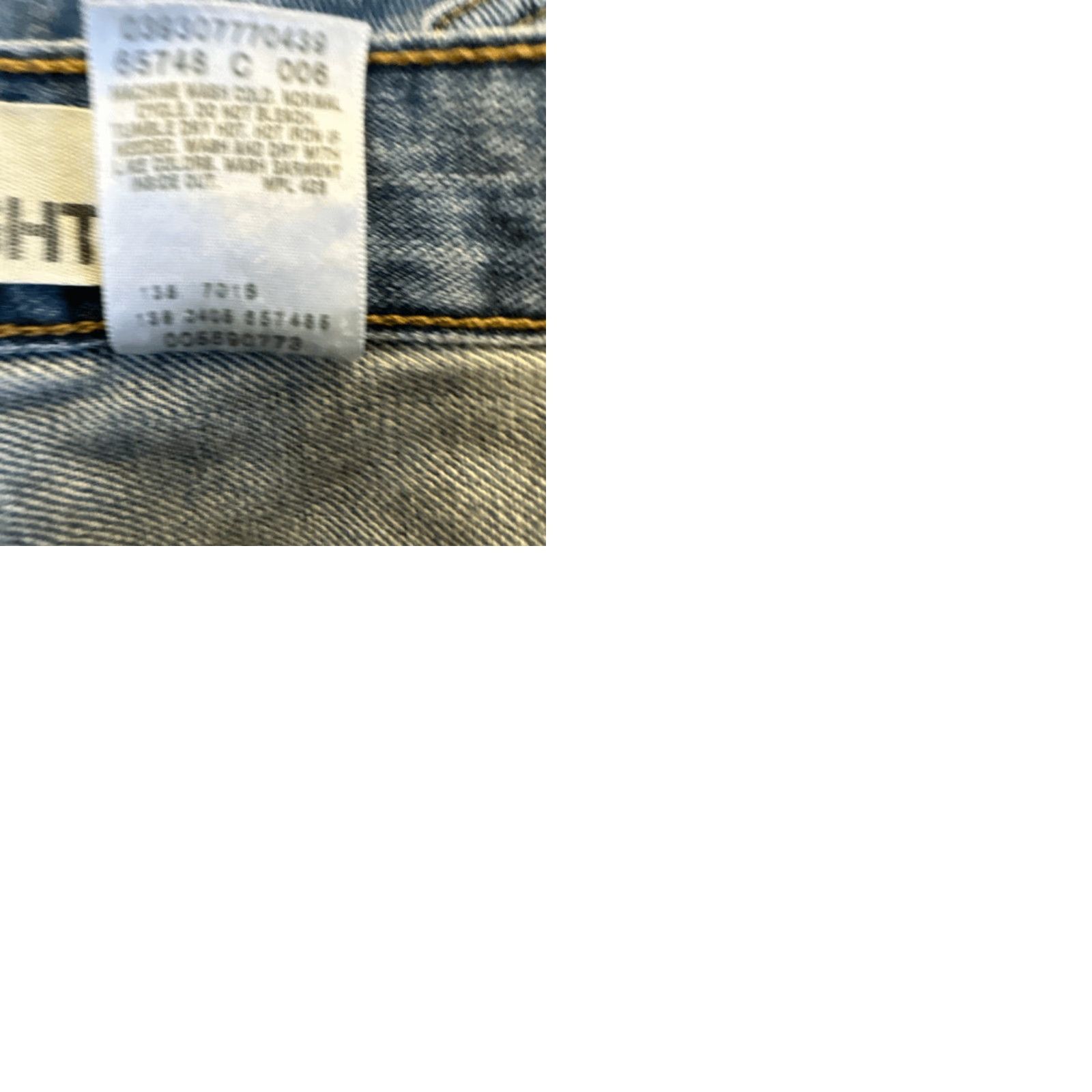 Levi's VINTAGE Levi’s 559 Jeans Mens 33 Relaxed Straight Denim W33 x L34 Blue Mens Jeans Straight 90s? Size US 33 - 9 Thumbnail