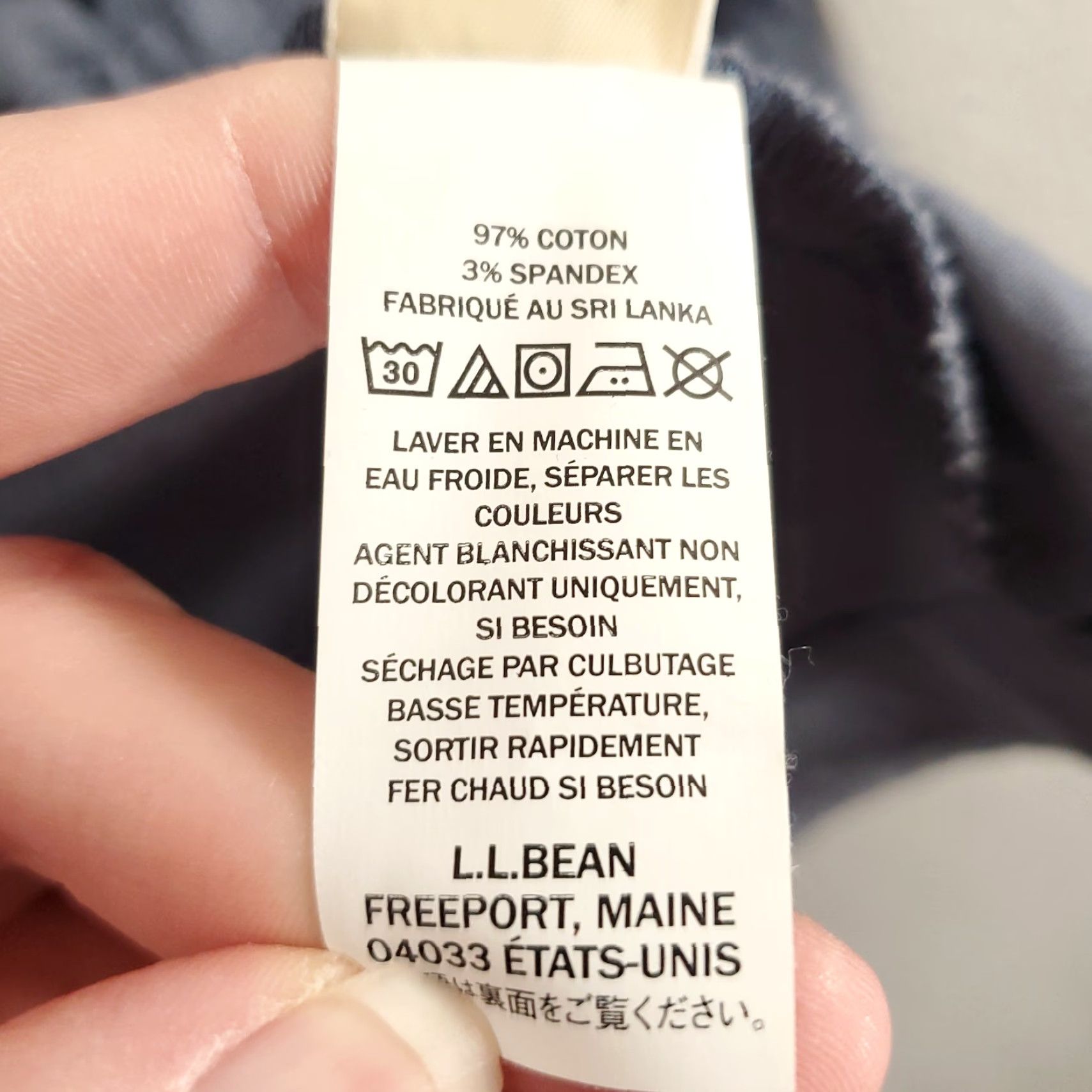 Vintage L.L. Bean Jacket Women XL Beanflex Utility Gray Blue Full Zip Snap Up Stretch Jacket Size XL / US 12-14 / IT 48-50 - 7 Thumbnail