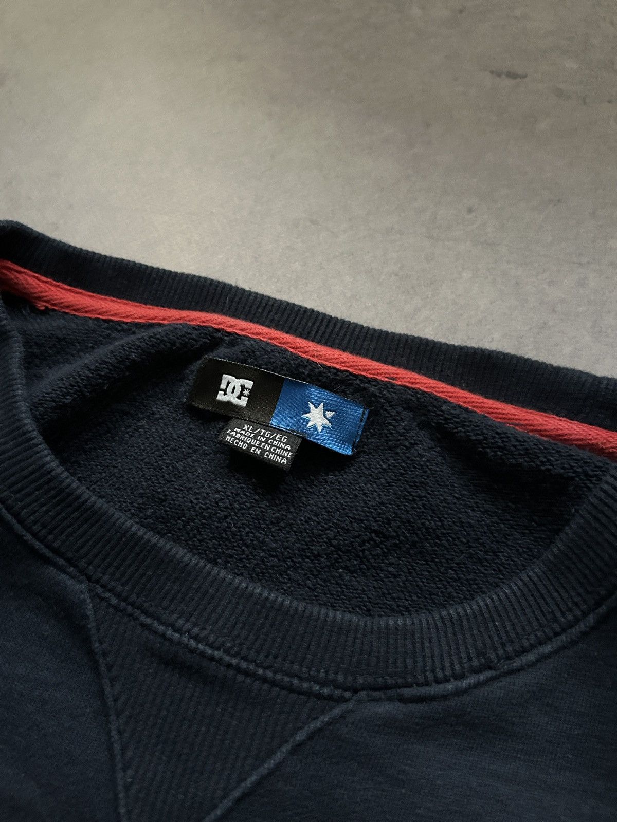 DC × Vintage Vintage Dc Shoes Skate x Nvrbkn big logo sweatshirt Size US XL / EU 56 / 4 - 5 Thumbnail