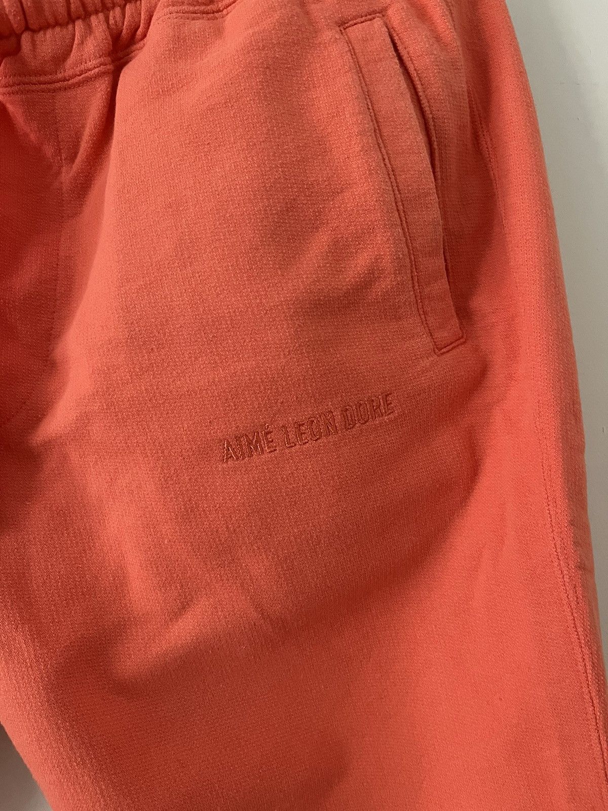 Aime Leon Dore Sz Medium ALD Orange brushed hoodie sweatpants set Size US M / EU 48-50 / 2 - 6 Thumbnail
