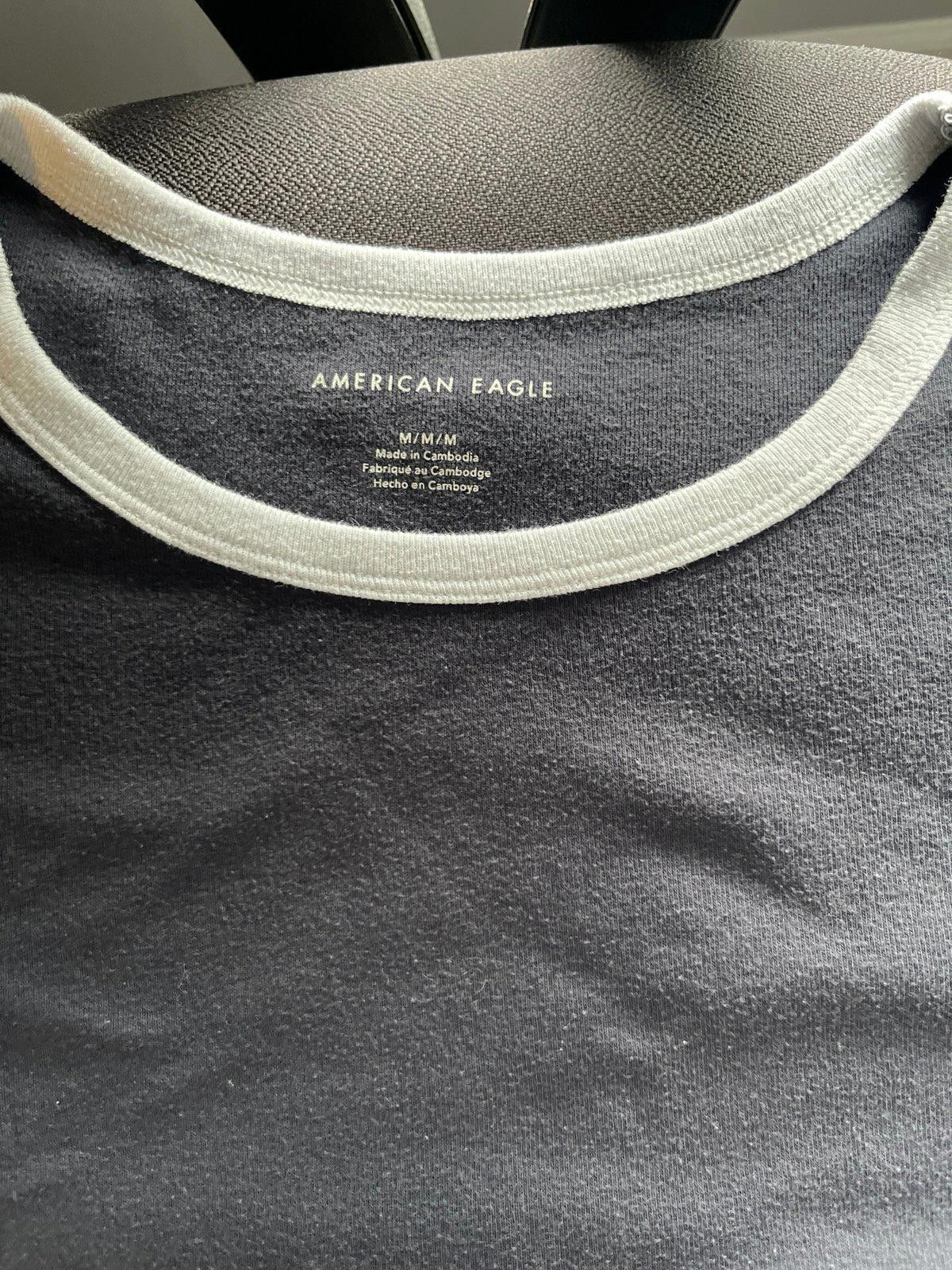 American Eagle Outfitters American Eagle Casual Crew Neck T-Shirt Size M / US 6-8 / IT 42-44 - 3 Thumbnail