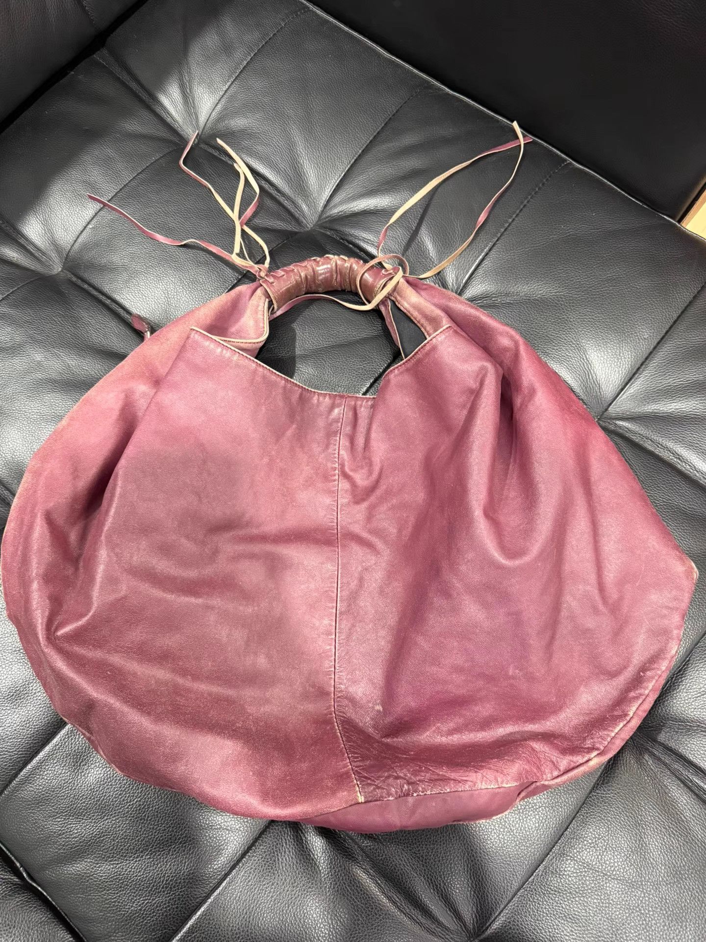 Maison Margiela Maison Margiela 09AW Fringe Hobo Bag (Original Era) K20 Size ONE SIZE - 4 Thumbnail