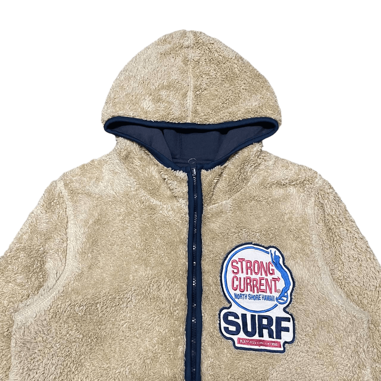 Ocean Current Vintage Strong Current North Shore Hawaii Reversible Hoodie Size US S / EU 44-46 / 1 - 4 Thumbnail