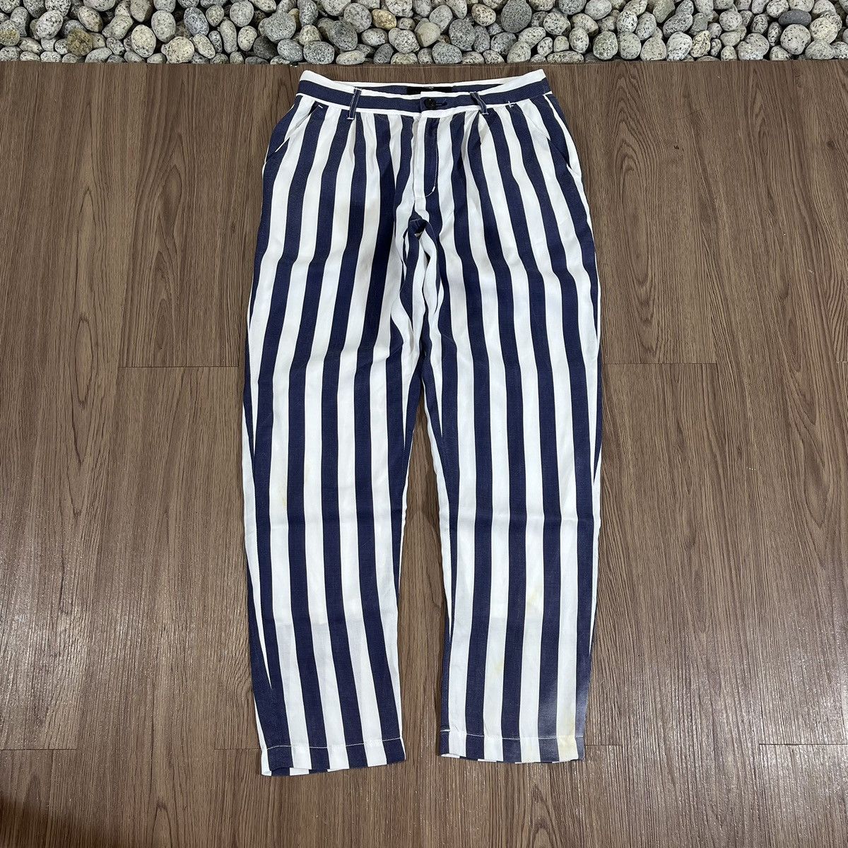 Hysteric Glamour Blue/White Striped Pants
