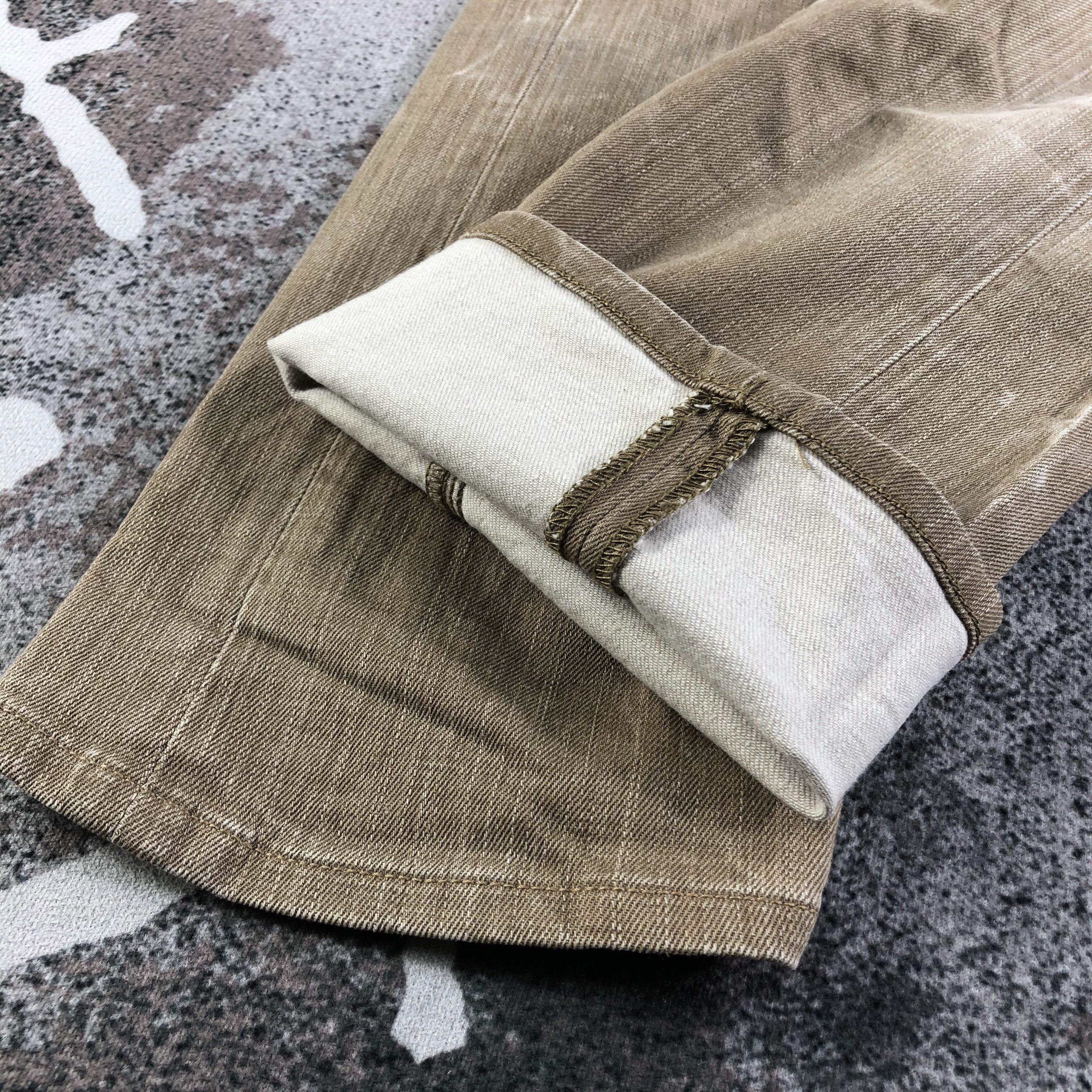 Japanese Brand Vintage Japanese Brand Back Number Faded Brown Jeans KJ1979 Size US 28 / EU 44 - 7 Thumbnail