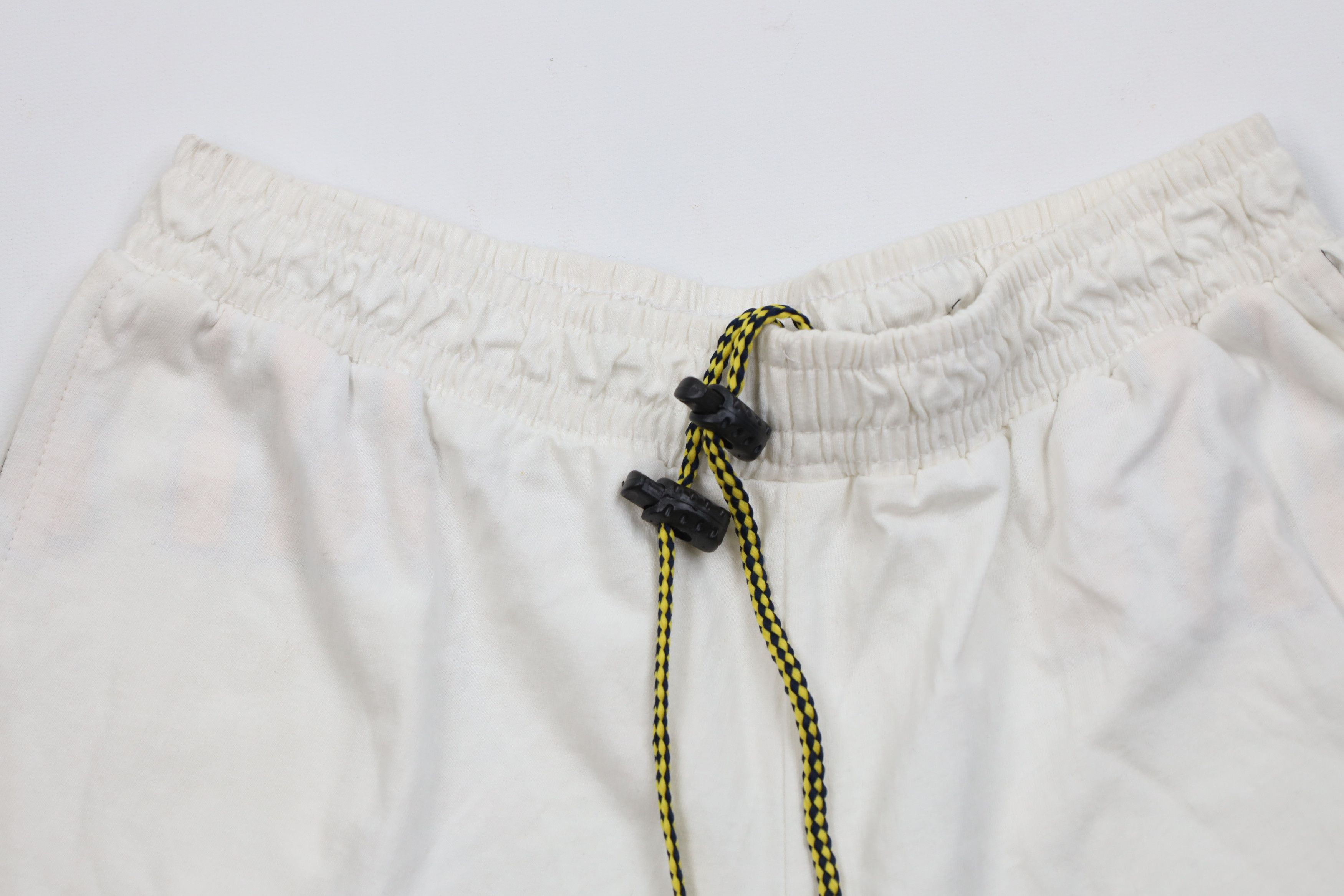 Vintage Vintage 90s University of Michigan Striped Shorts Cotton Size US 34 / EU 50 - 2 Thumbnail