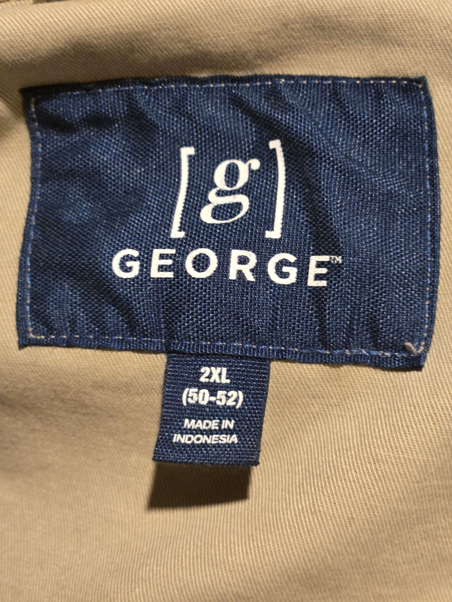 George George Jacket Mens 2XL Utility Field Button Front Pocket Size US XXL / EU 58 / 5 - 2 Thumbnail