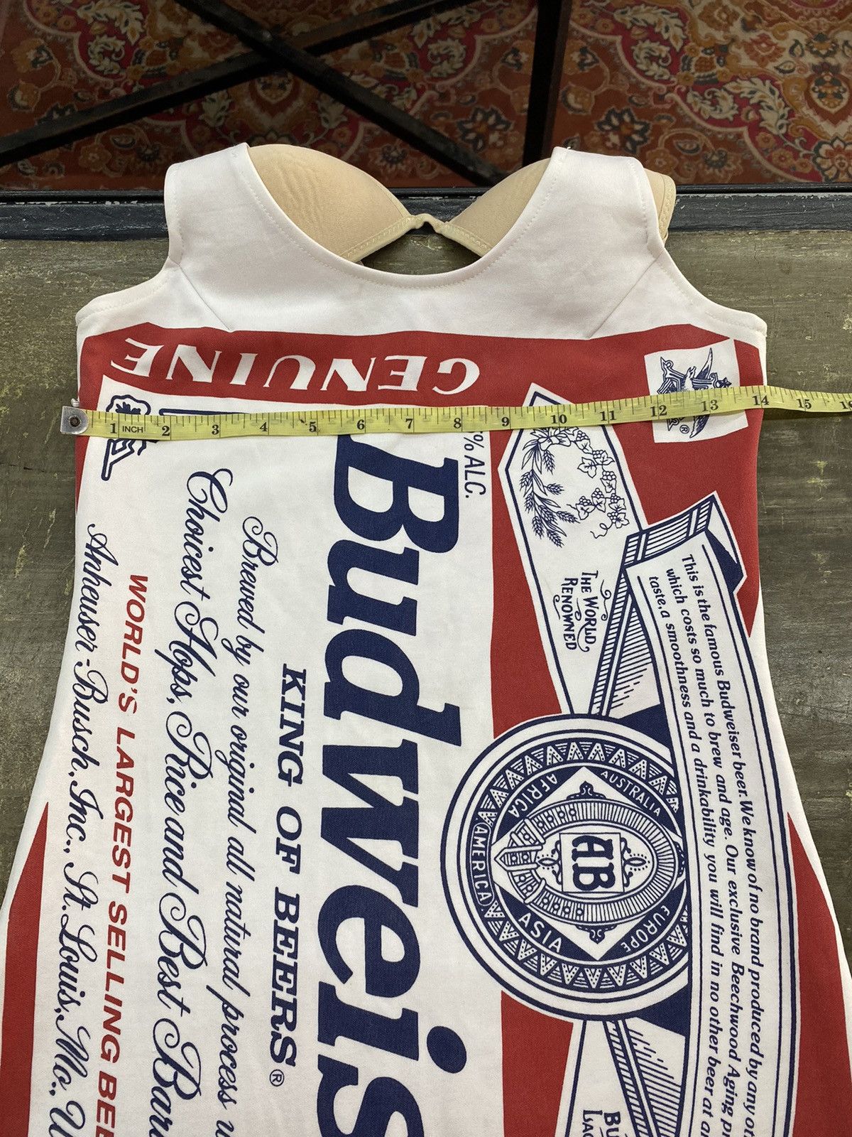 Budweiser × Vintage budweiser dress women Size M / US 6-8 / IT 42-44 - 5 Thumbnail