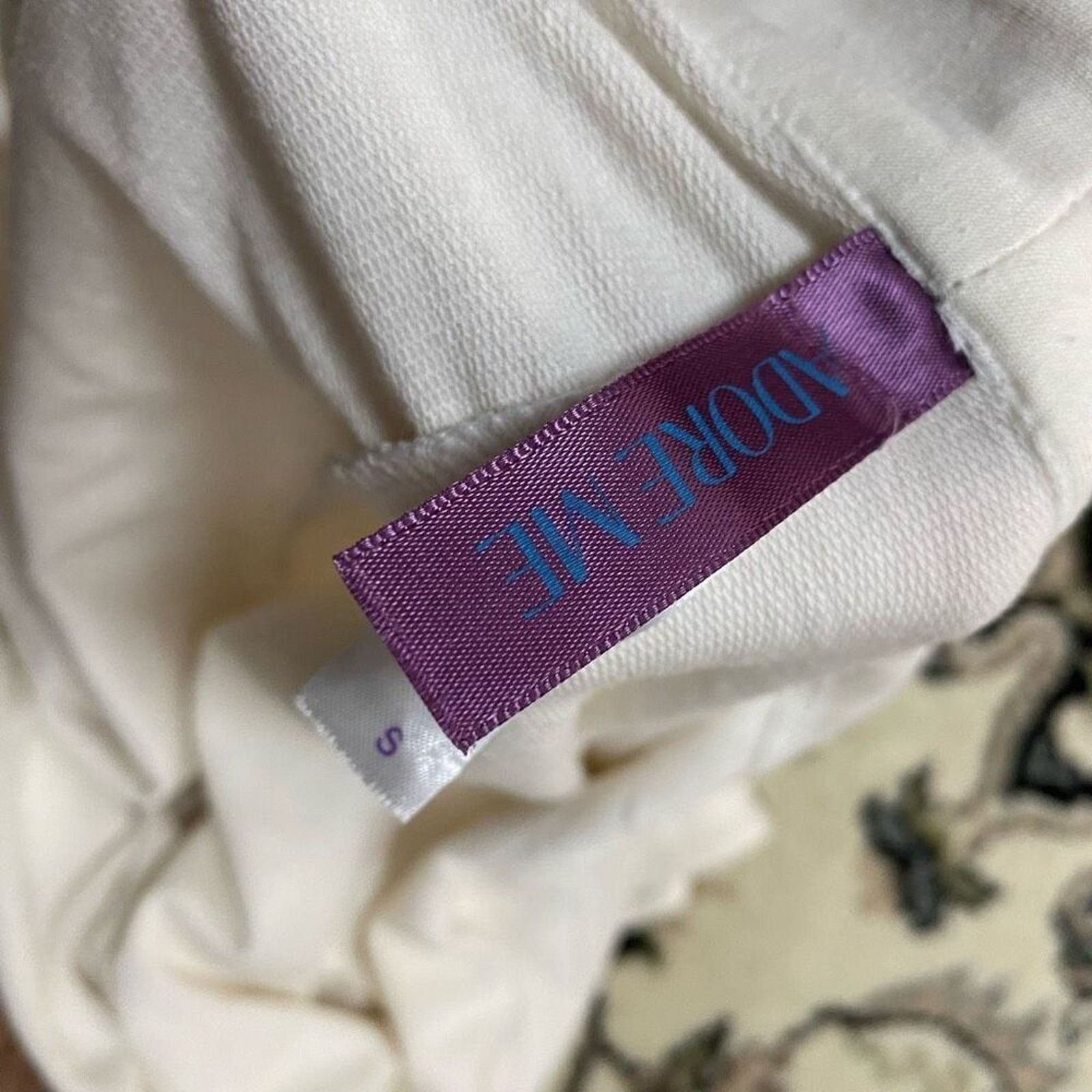 Other Adore Me cream house coat | Sz S Size S / US 4 / IT 40 - 4 Thumbnail