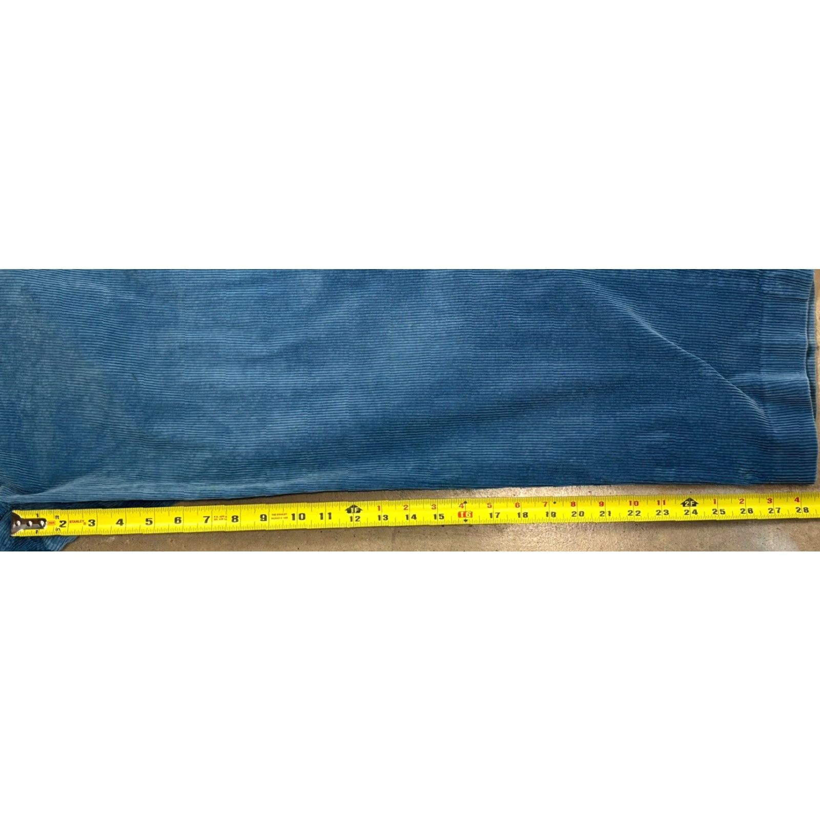 Polo Ralph Lauren VINTAGE Polo Ralph Lauren Corduroy Pants Men 36x28.5 Flat Front Blue Cotton-Blend Corduroy Mens, 1990s Size US M / EU 48-50 / 2 - 7 Thumbnail