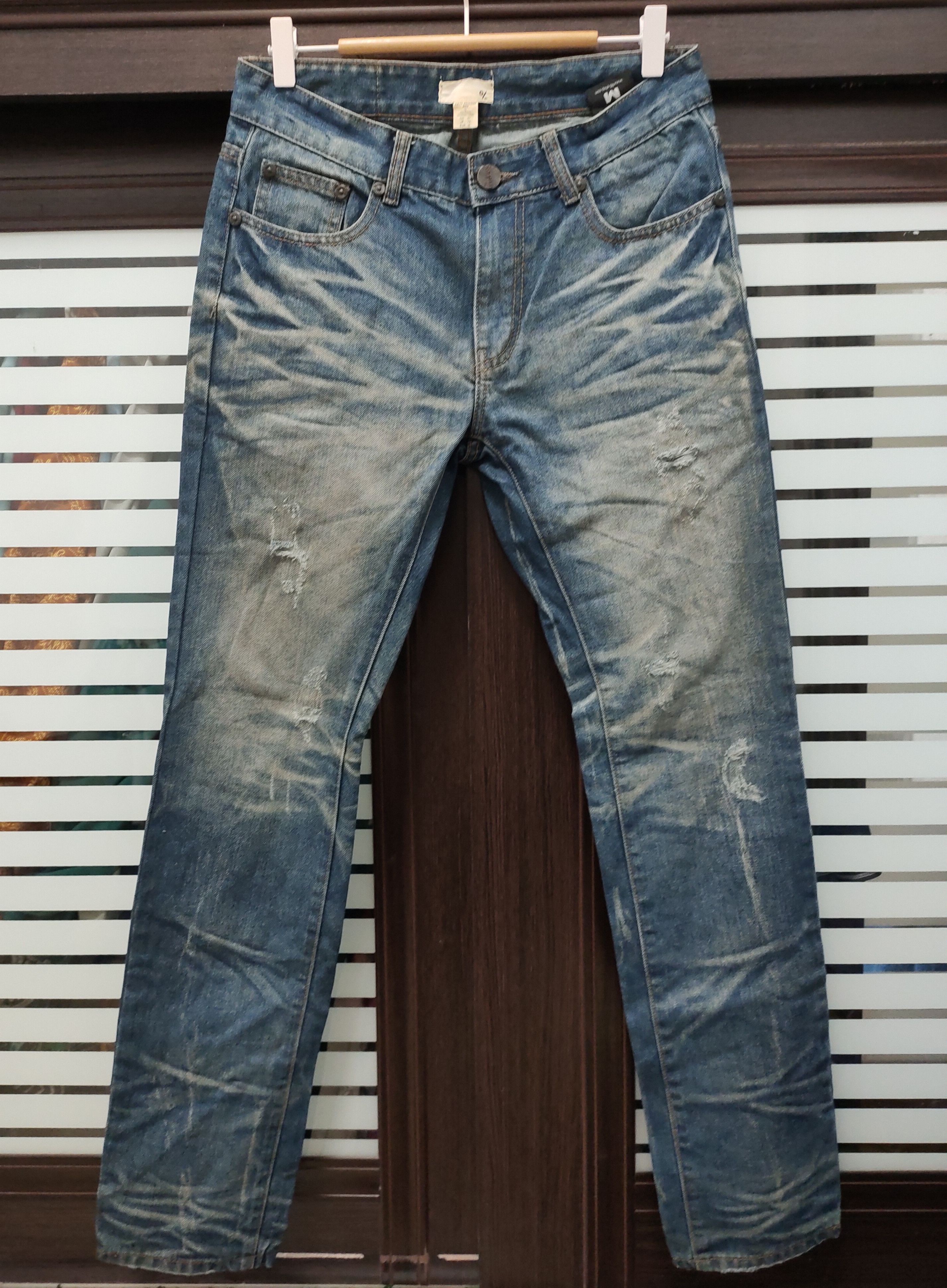 City Streets 💥 Crazy Sick Flared Fifty Percent Denim 💥 Size US 30 / EU 46 - 2 Thumbnail
