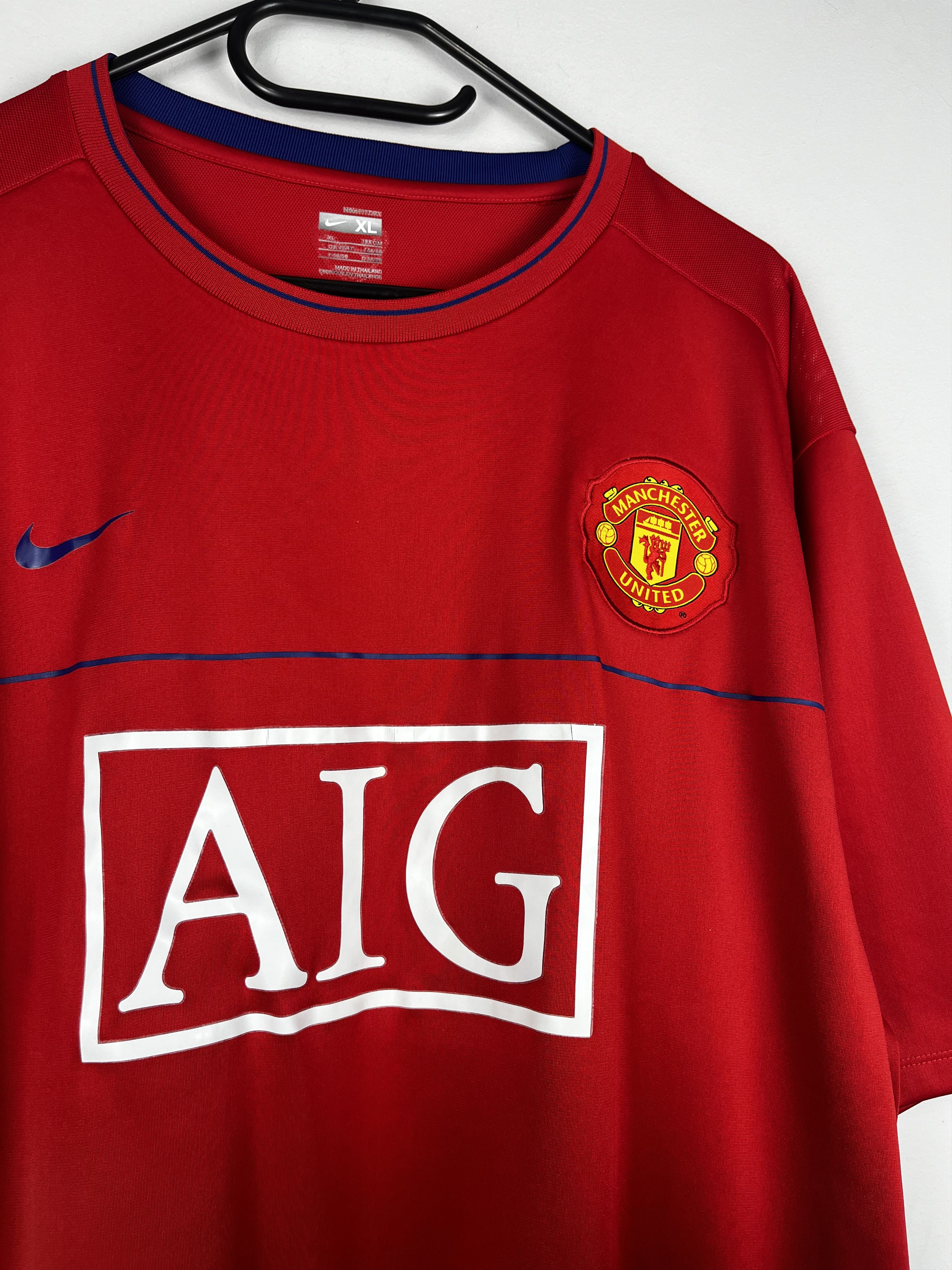 Nike Nike Manchester United 2008/2009 Jersey Size US XL / EU 56 / 4 - 4 Thumbnail