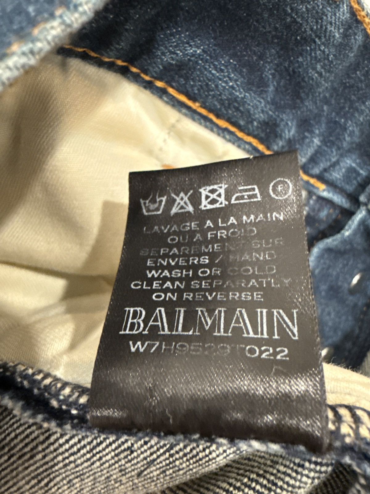 Balmain Balmain Biker Jeans Size US 28 / EU 44 - 21 Thumbnail