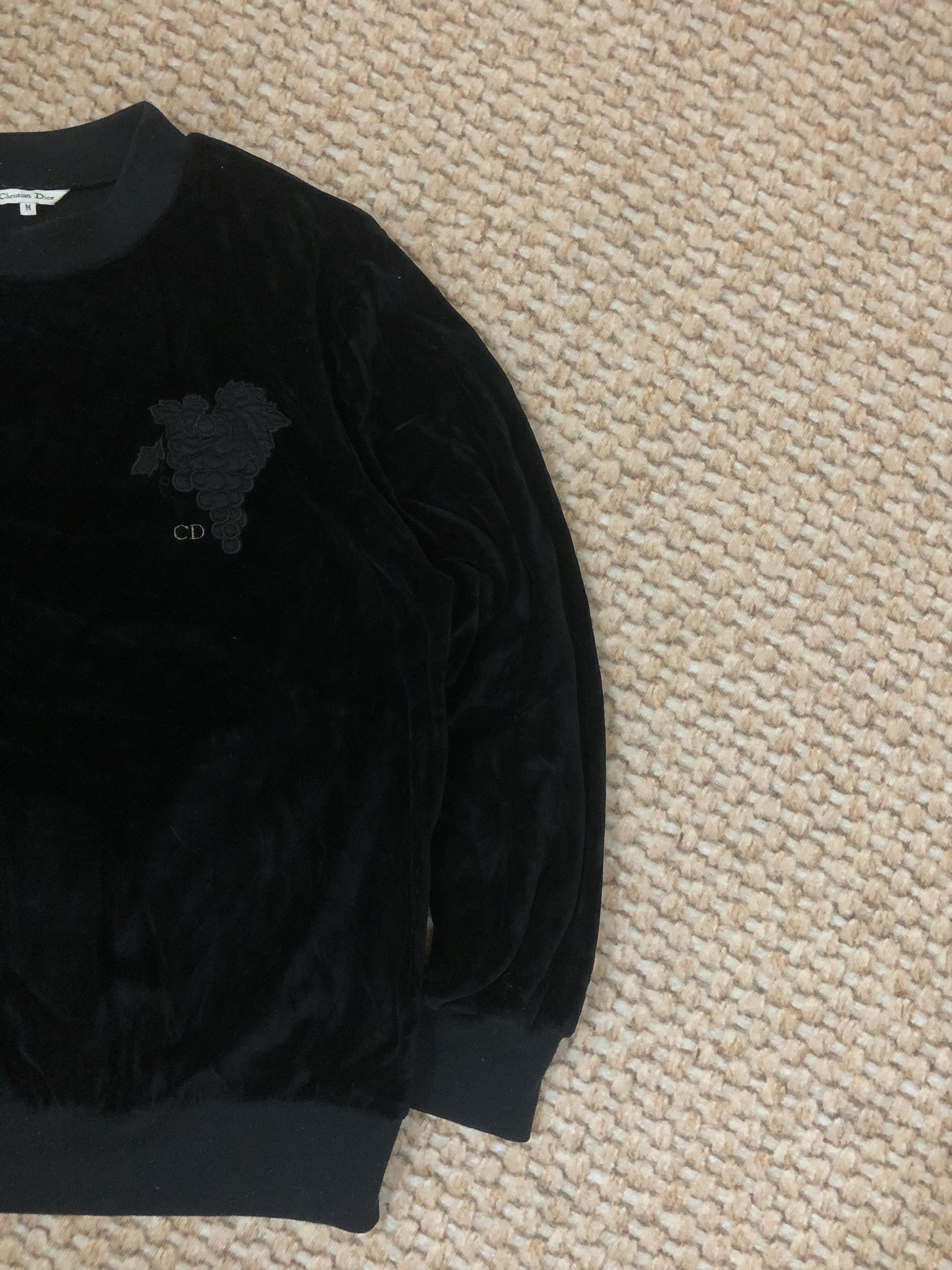 Christian Dior Monsieur Vintage Christian Dior Sweatshirt embroidery logo Size M / US 6-8 / IT 42-44 - 4 Thumbnail