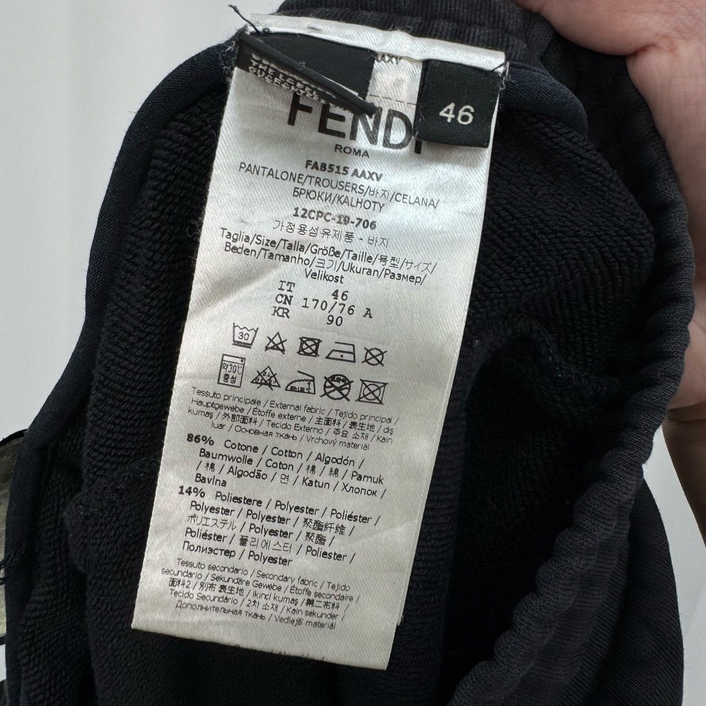 Fendi Fendi Monster Embroidery Casual Pants Size US 30 / EU 46 - 5 Thumbnail
