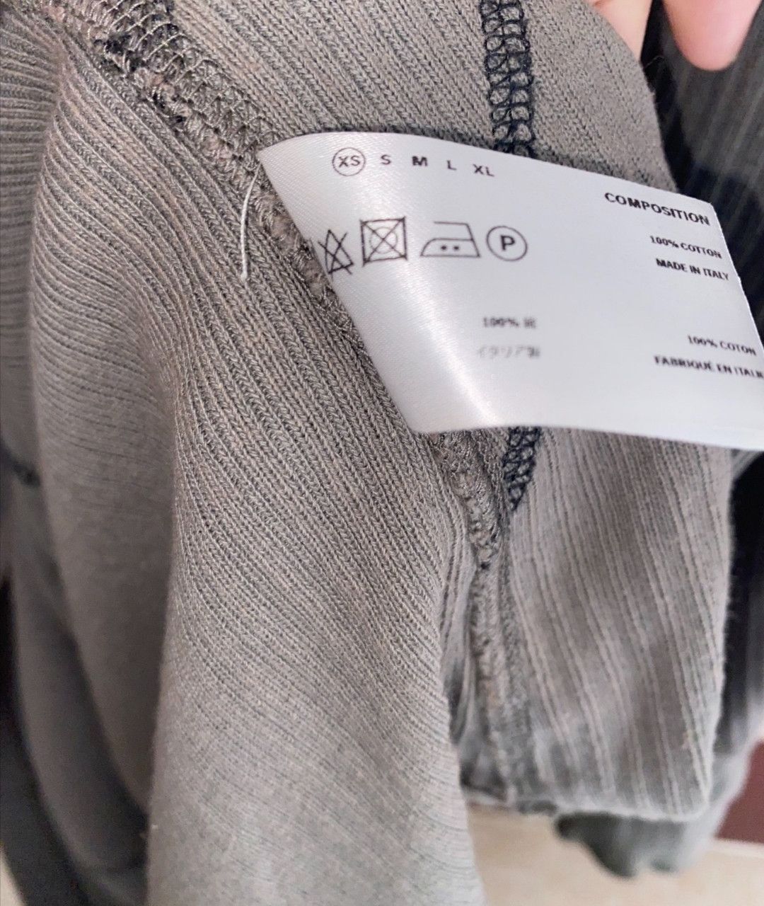Kiko Kostadinov Kiko kostadinov River Top Gray Long Sleeve Size US XS / EU 42 / 0 - 3 Thumbnail