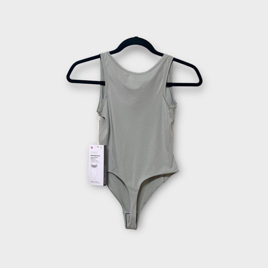 Lululemon NWT Lululemon Wundermost Bodysuit XS 4 Nulu Square-Neck Slee Size XS / US 0-2 / IT 36-38 - 5 Thumbnail