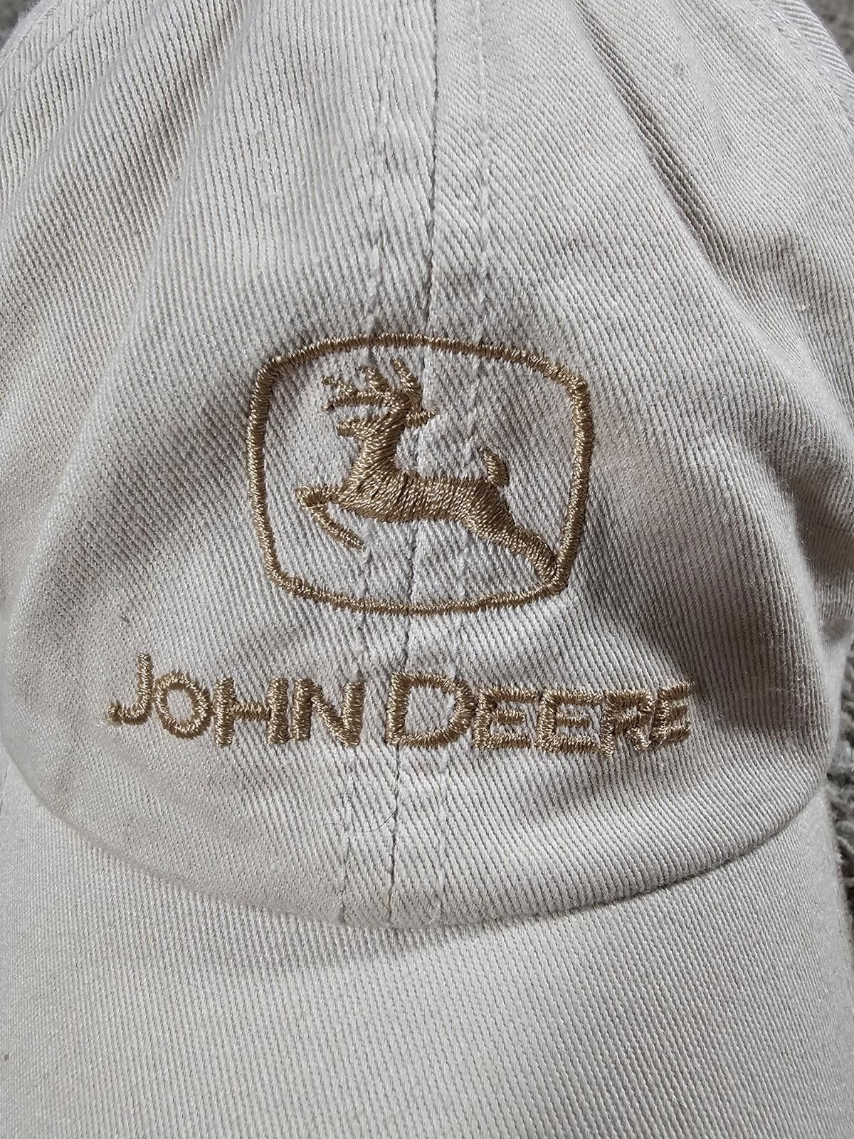 John Deere John Deere Adjustable Hat Khaki color Size ONE SIZE - 3 Thumbnail