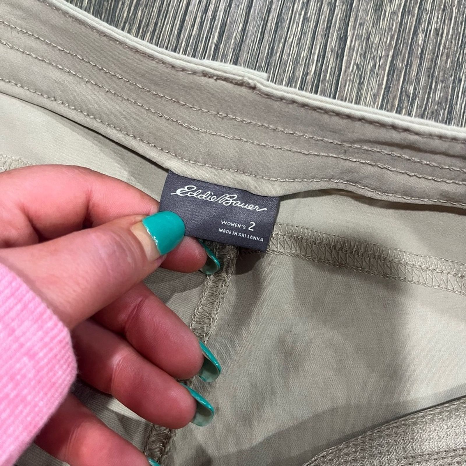Eddie Bauer Eddie Bauer Shorts Cargo Chino Hiking Outdoor Stretch Sz 2 Size 26" / US 2 / IT 38 - 6 Thumbnail