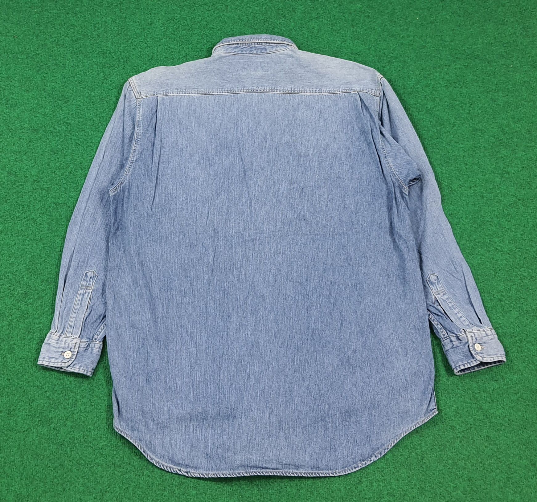 Wrangler Vintage Wrangler Denim Button Up Shirt C301N68 Size US M / EU 48-50 / 2 - 4 Thumbnail