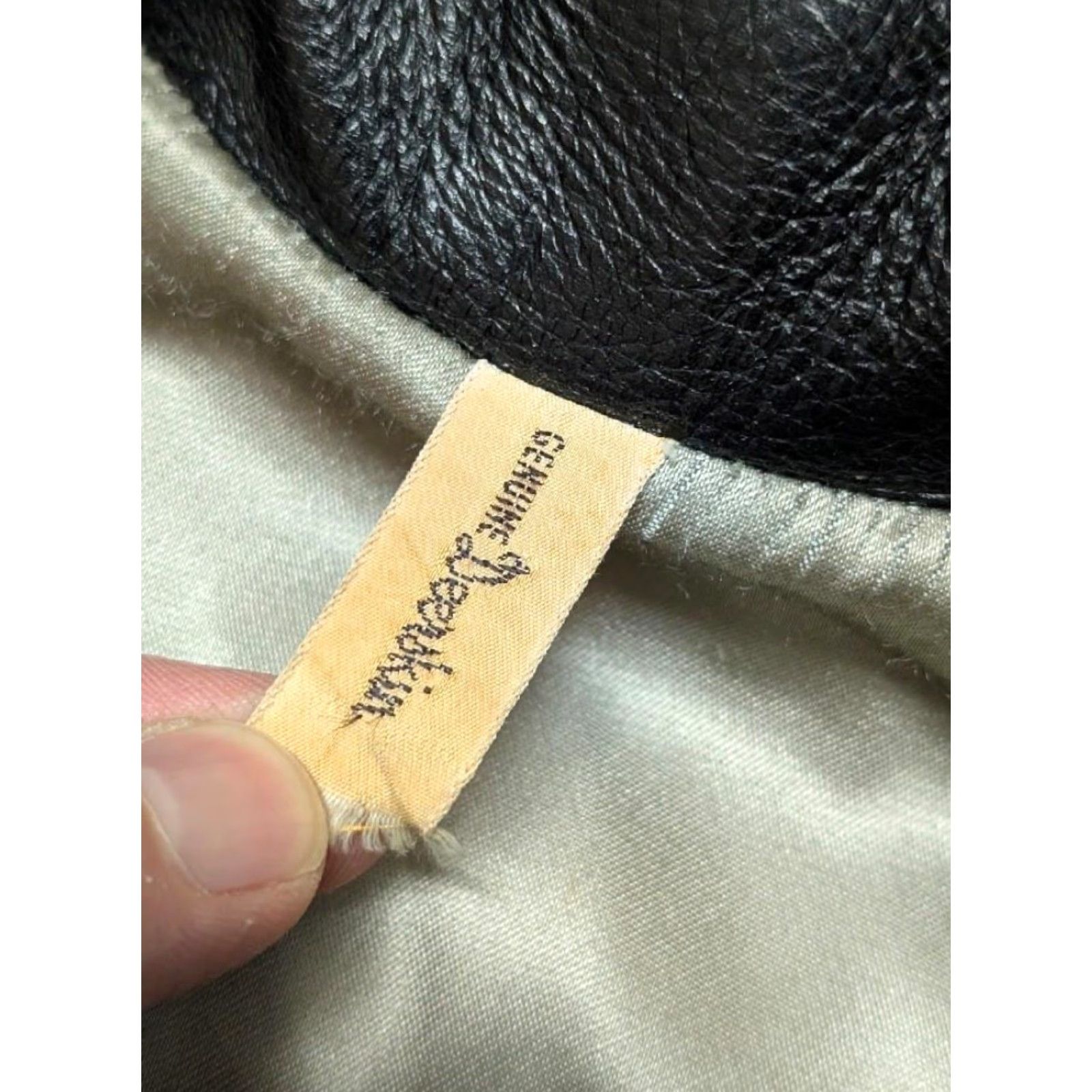 Vintage VINTAGE Deerskin Leather Coat L Black Deerskin Coat Unisex Adults 44 Mens L Western Cowboy 1960s Vintage Size US L / EU 52-54 / 3 - 5 Thumbnail