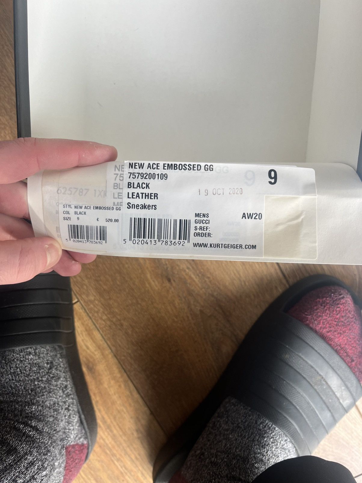 Gucci Gucci Ace Embossed GG trainers Size US 9 / EU 42 - 6 Thumbnail