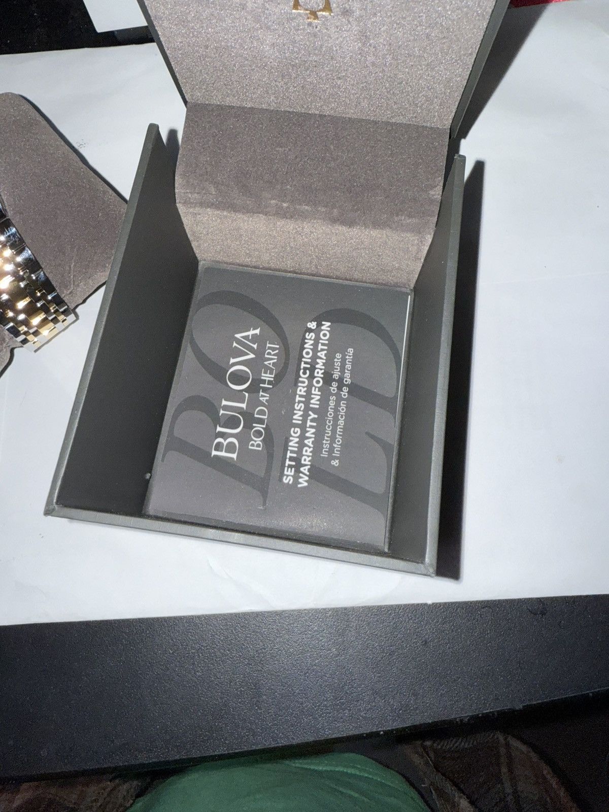 Bulova Bulova Women's Diamond Accent Two Tone Watch - 98P177 Size 30 - 6 Thumbnail