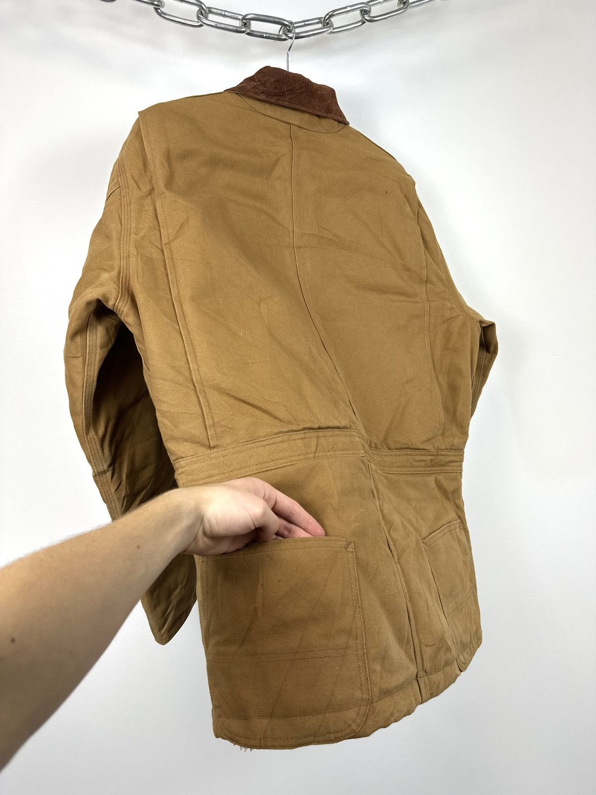 Carhartt Vintage 90s Carhartt USA Lined Utility Arctic Detroit Jacket Size US L / EU 52-54 / 3 - 15 Thumbnail