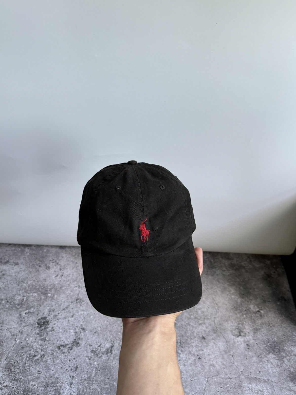 Polo Ralph Lauren × Vintage Vintage Polo Ralph Lauren distressed faded cap Size ONE SIZE - 10 Thumbnail