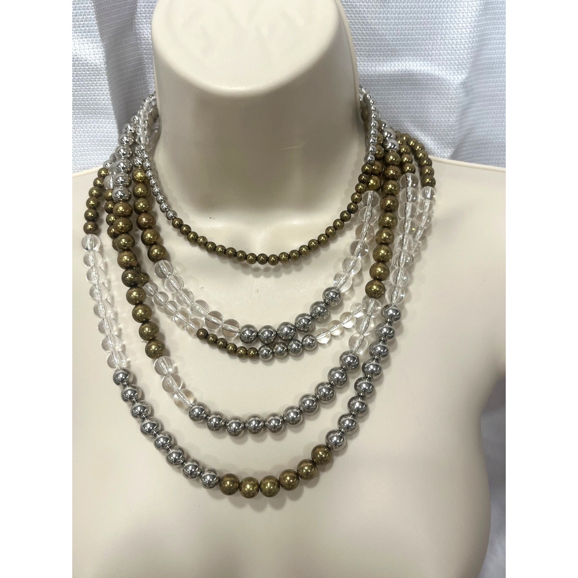 Other Macy's women's Multi-layered bead necklace Size ONE SIZE - 3 Thumbnail