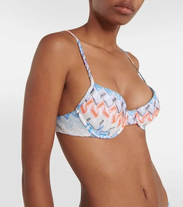 Missoni o1mle0425 Size: 44 IT / Classic Bikini Set With Blue Bas Size ONE SIZE - 5 Thumbnail