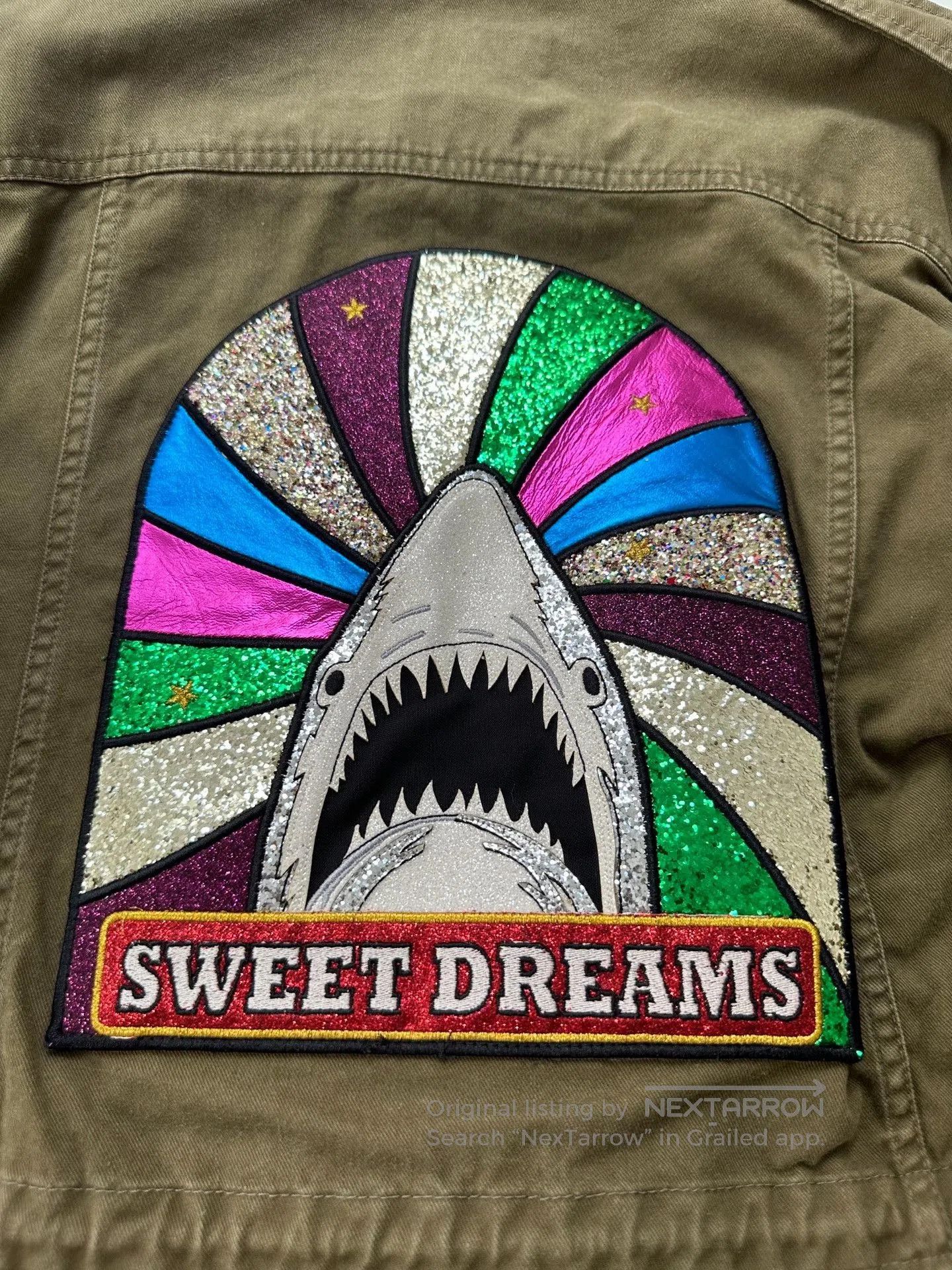 Saint Laurent Paris Saint Laurent Olive Green Shark Jacket. Size US S / EU 44-46 / 1 - 5 Thumbnail