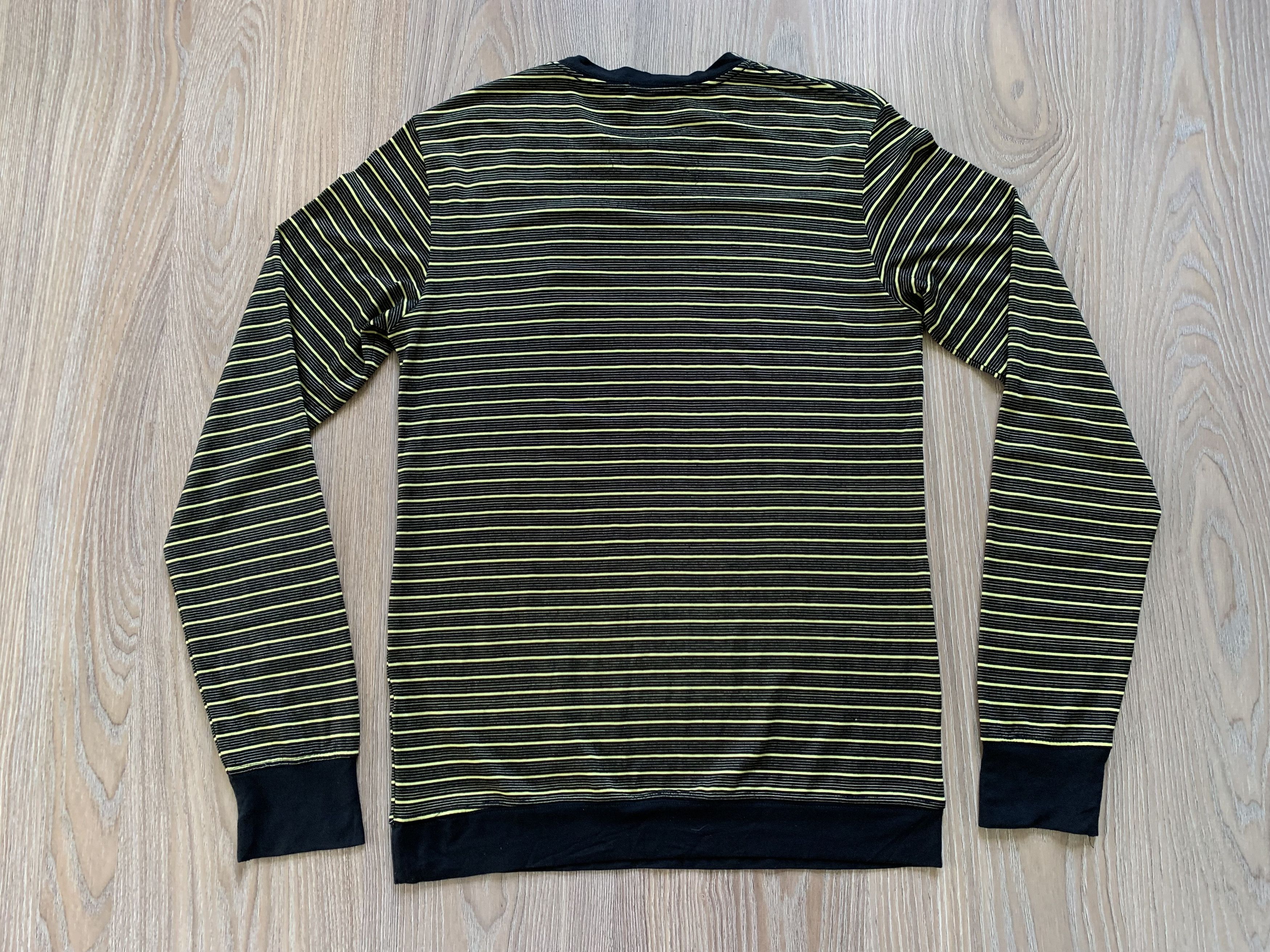 Giorgio Armani × Vintage Giorgio Armani Vintage Stripe Sweatshirt Size US M / EU 48-50 / 2 - 3 Thumbnail