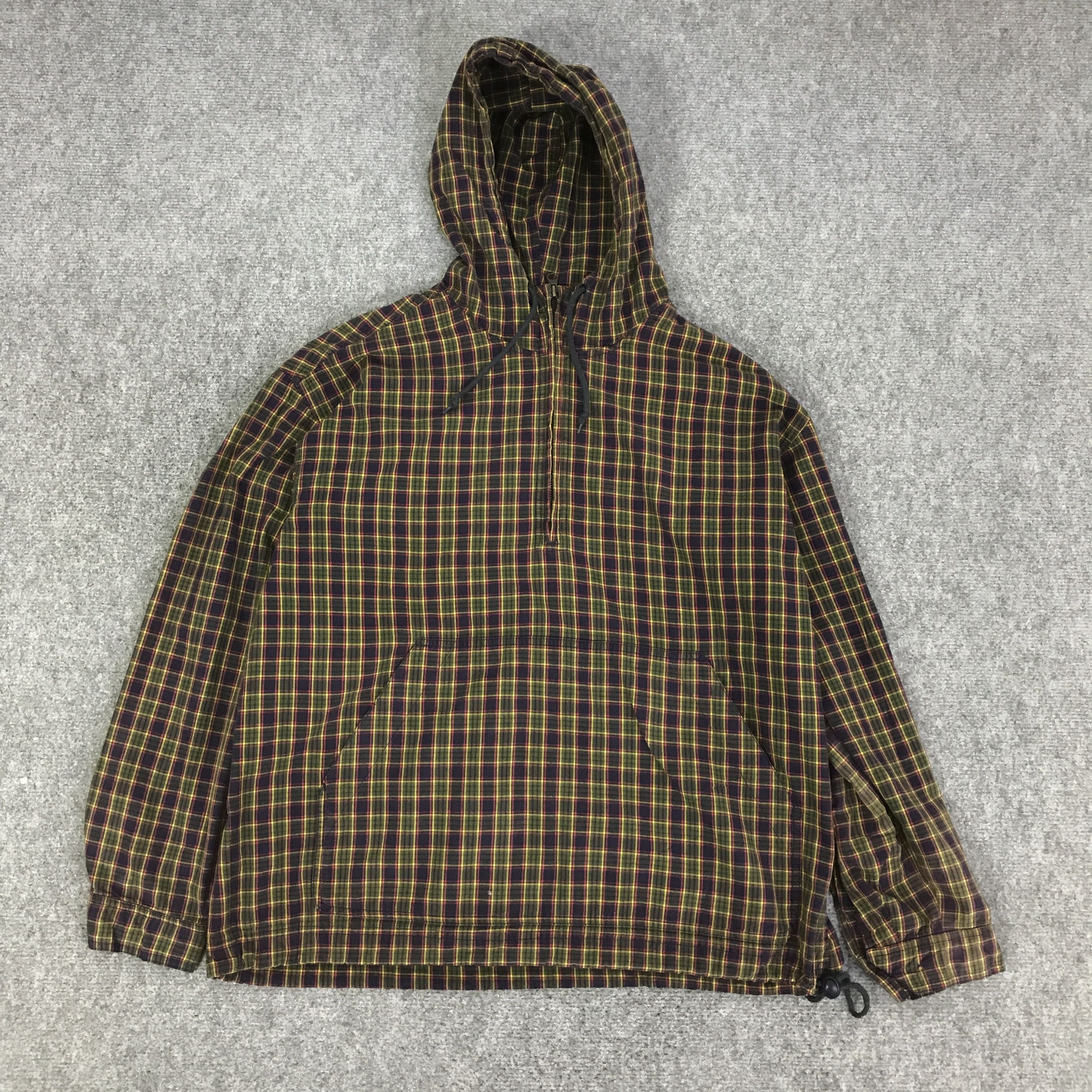 J.Crew J.CREW TARTAN FLANNAL HALF ZIP JACKET K81B8 Size US S / EU 44-46 / 1 - 1 Thumbnail