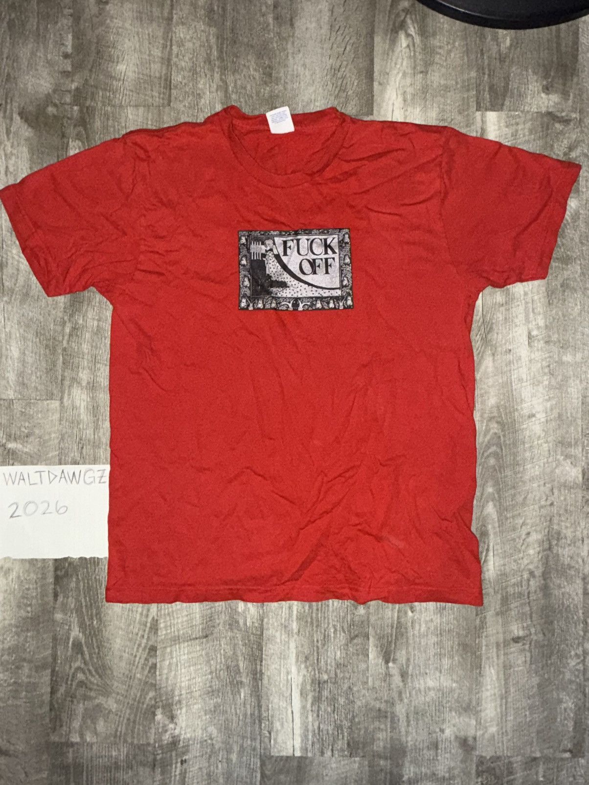 Supreme Supreme "Fuck Off" T Size US L / EU 52-54 / 3 - 1 Thumbnail