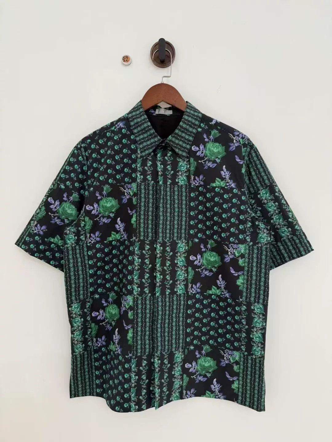 Dior dior floral short sleeve shirt Size US L / EU 52-54 / 3 - 1 Thumbnail