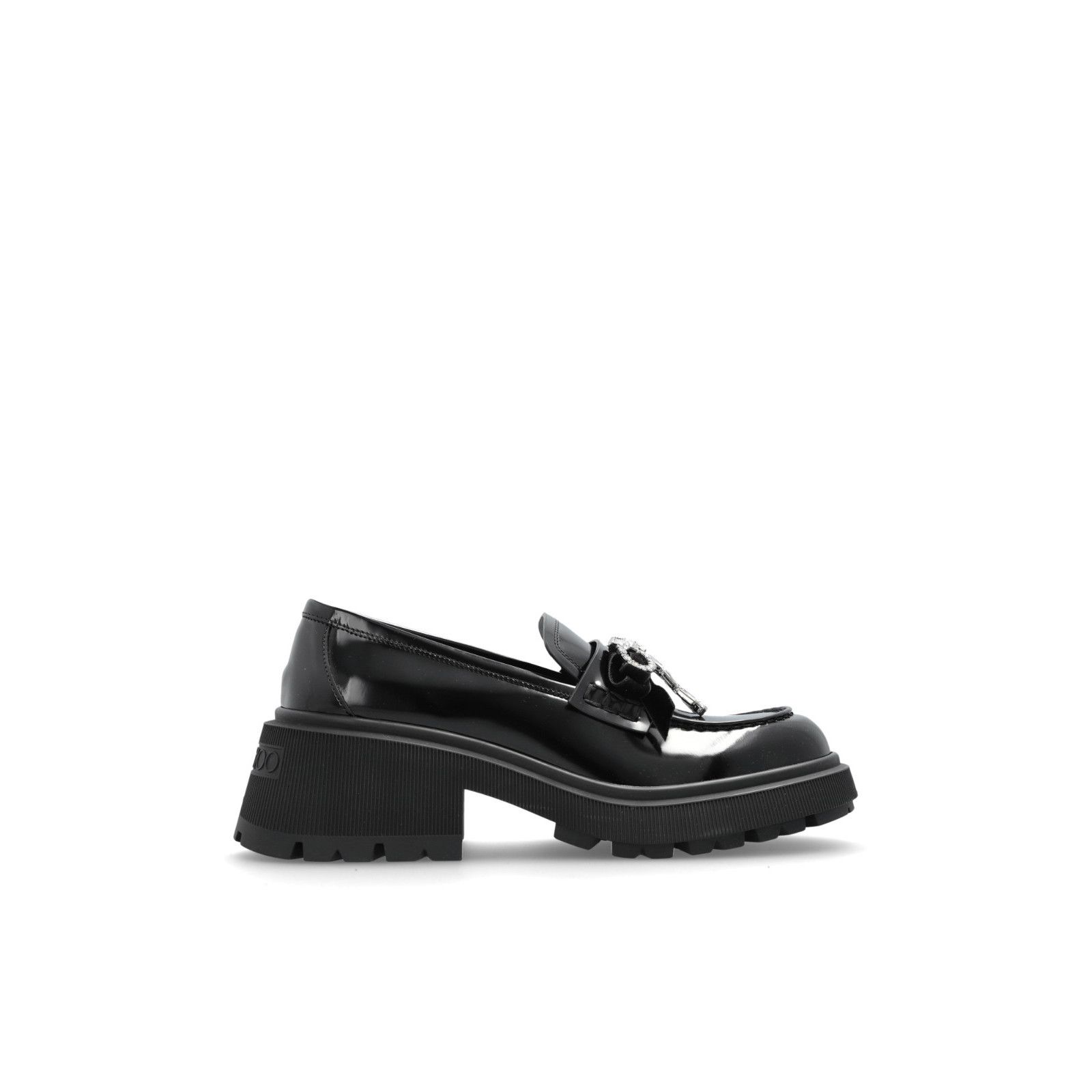 JIMMY CHOO 'Azizi' Black Leather Shoes New & Authentic (Wome