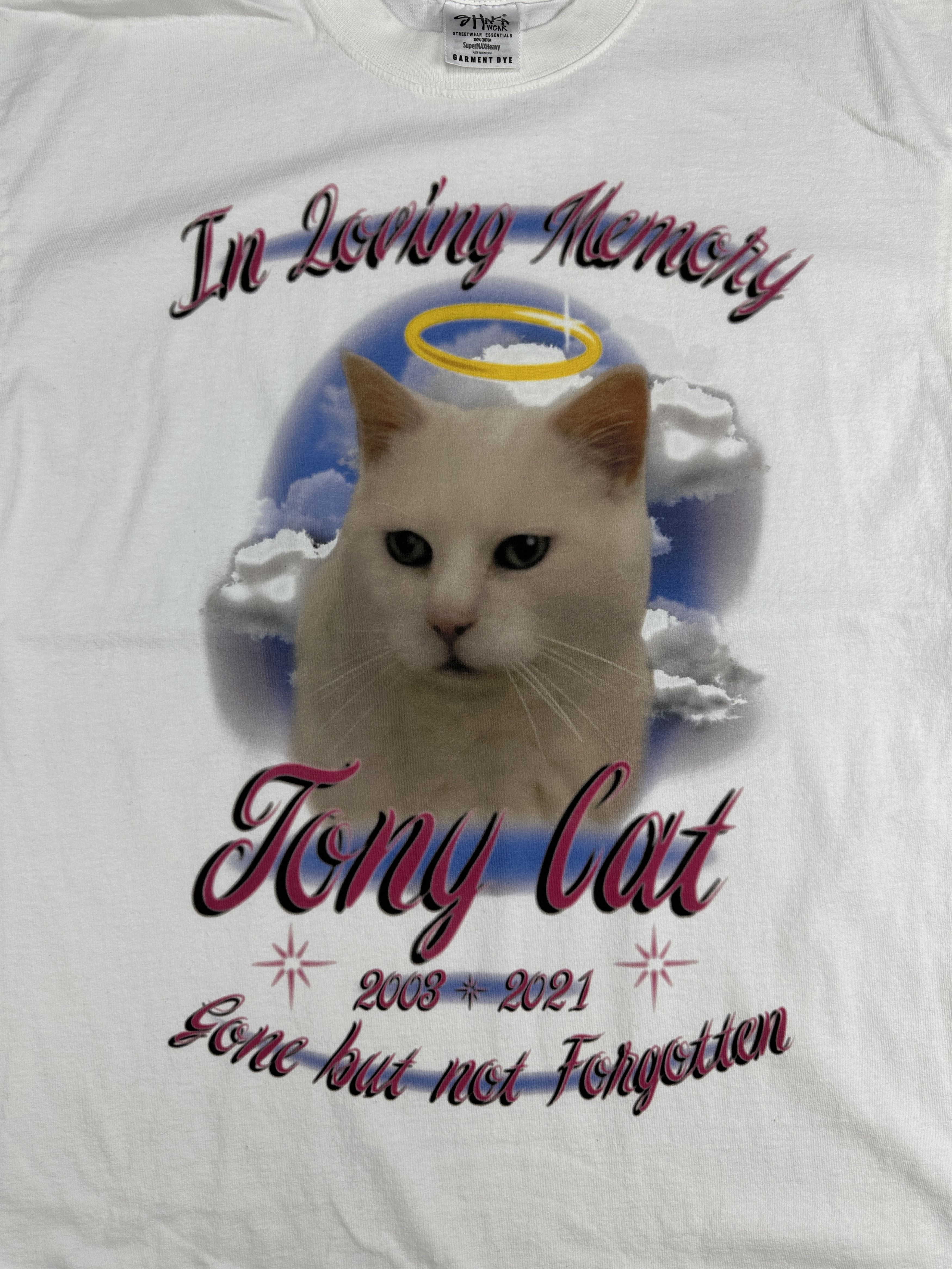 Other RIP TONY THE CAT TEE - L Size US L / EU 52-54 / 3 - 3 Thumbnail
