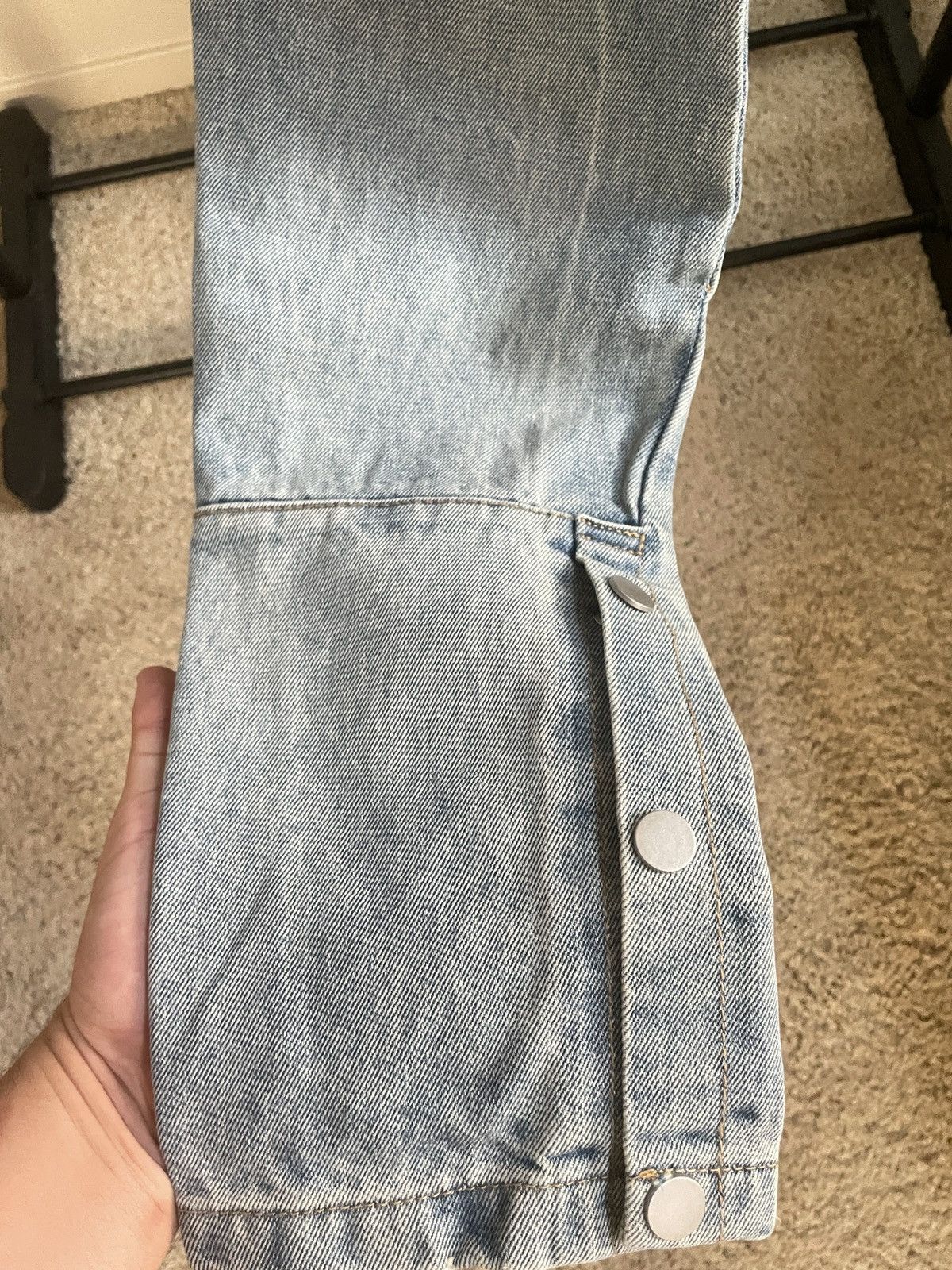 MNML MNML Light Denim Paint Splatter Flare Denim Size US 32 / EU 48 - 4 Thumbnail