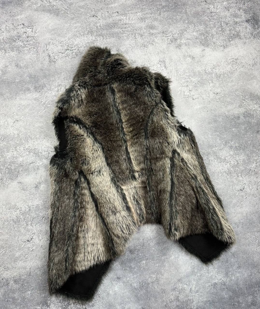 Hysteric Glamour Vintage Issey Miyake Yohji vibe FUR Fuzzy Avant Garde Vest Size US M / EU 48-50 / 2 - 8 Thumbnail