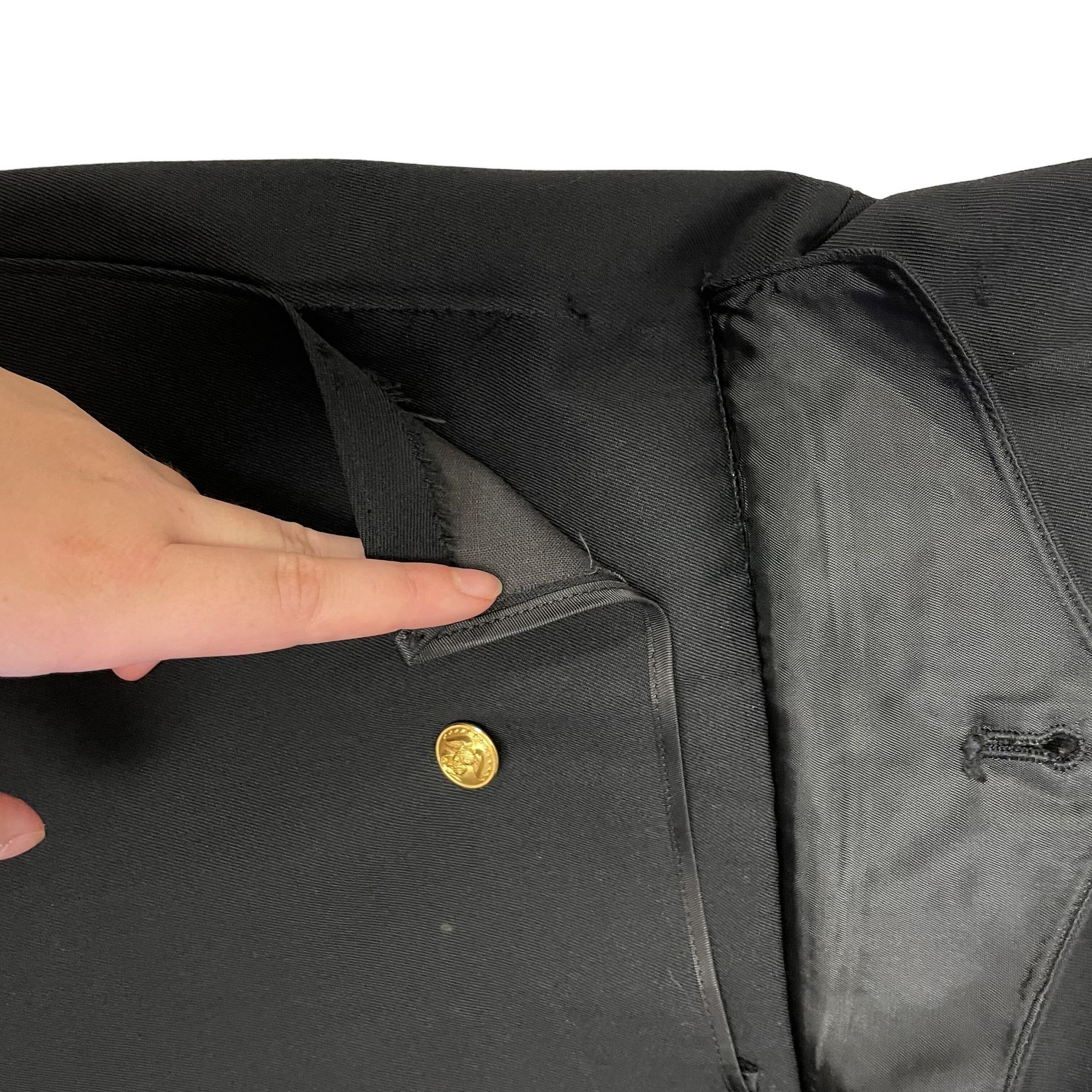 Other Vtg USMC Military Dress Blues Sport Coat Black Jacket Size 40R - 10 Thumbnail