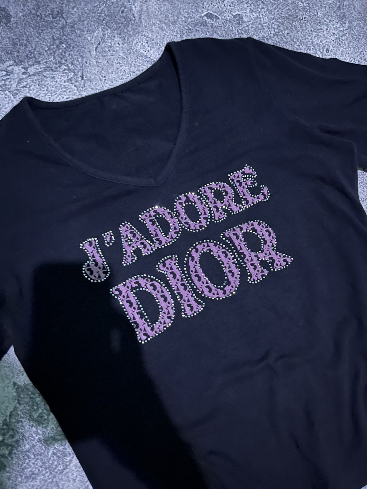 VINTAGE JADORE DIOR RHINSTONE