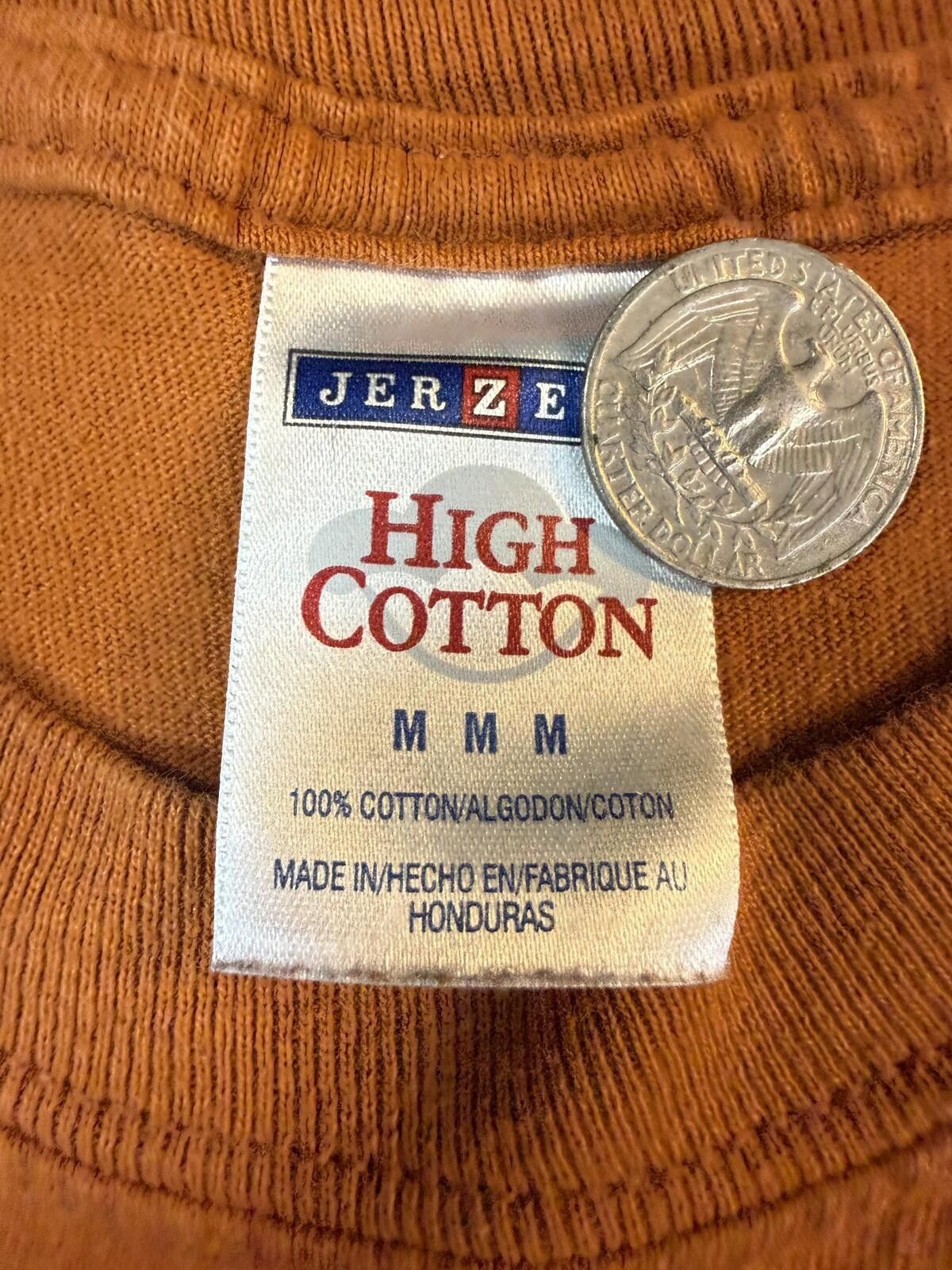 Jerzees Vintage Texas Longhorns TShirt Size M Jerzees Y2K Tag Size US M / EU 48-50 / 2 - 3 Thumbnail