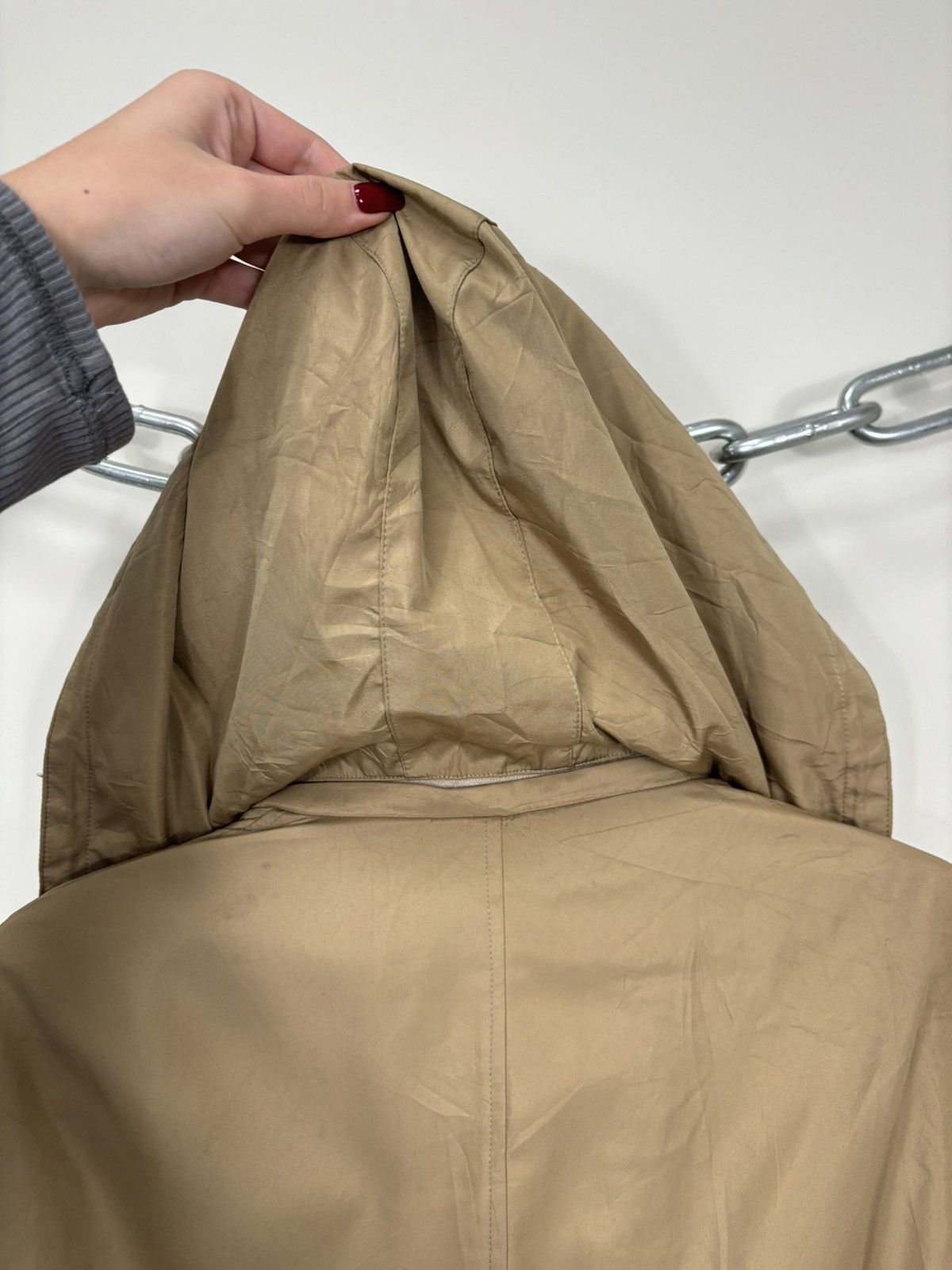 Burberry Vintage Burberry Nova Check Classic Belted Hooded Coat Size US L / EU 52-54 / 3 - 22 Thumbnail
