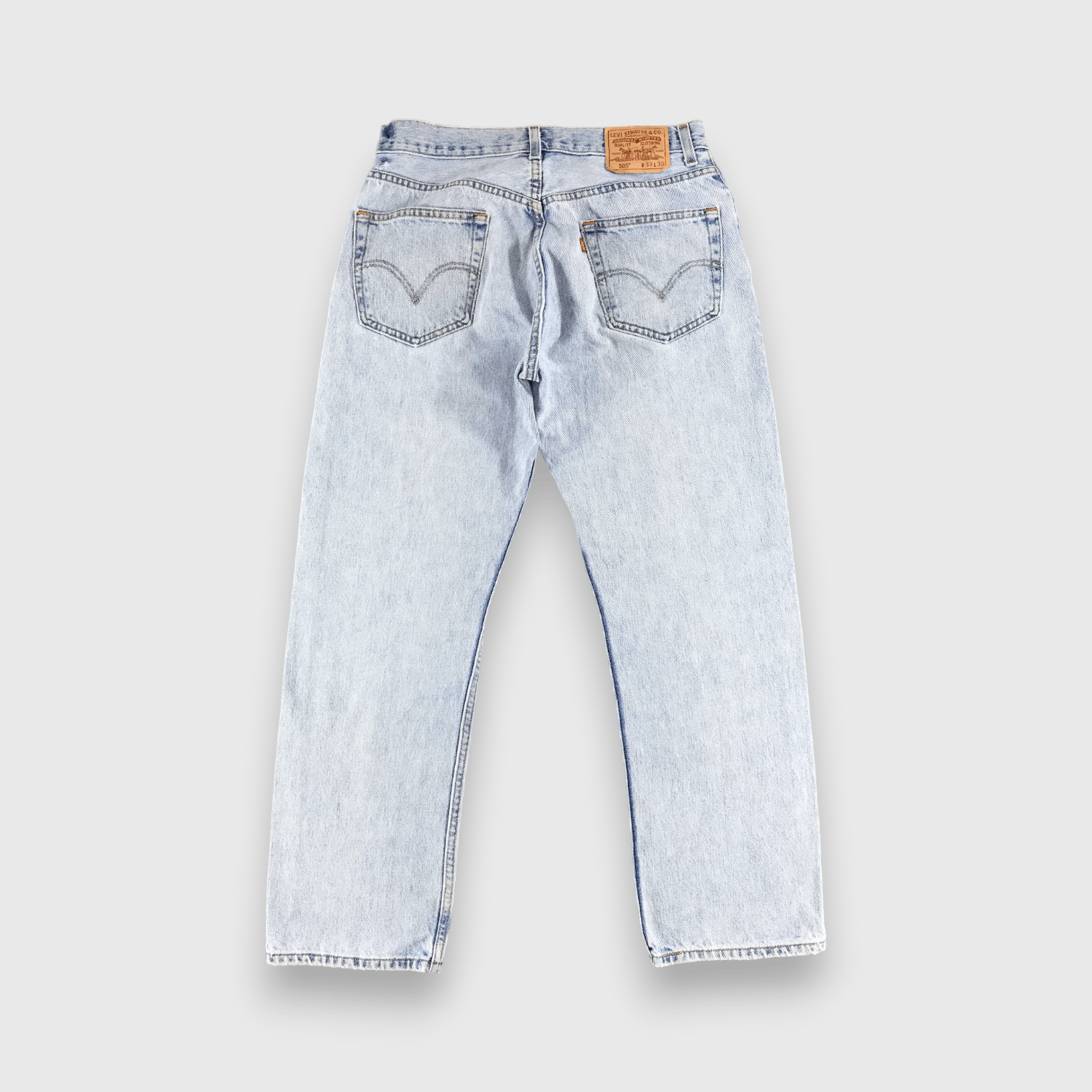 Levi's Light Wash Vintage Levis 505 Jeans-J1121 Size US 32 / EU 48 - 2 Thumbnail